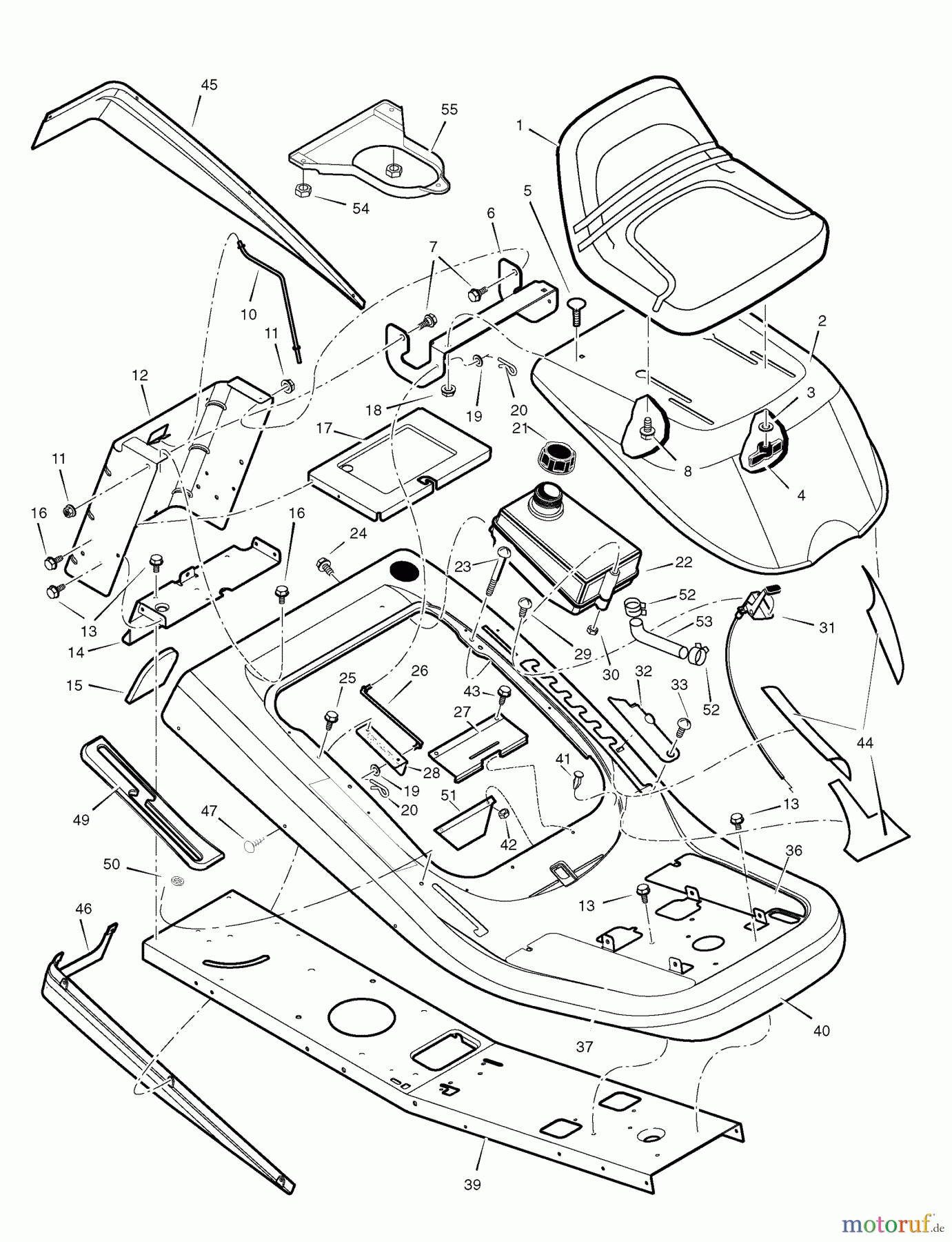  Murray Reitermäher 309001x08A - Turfmaster 30