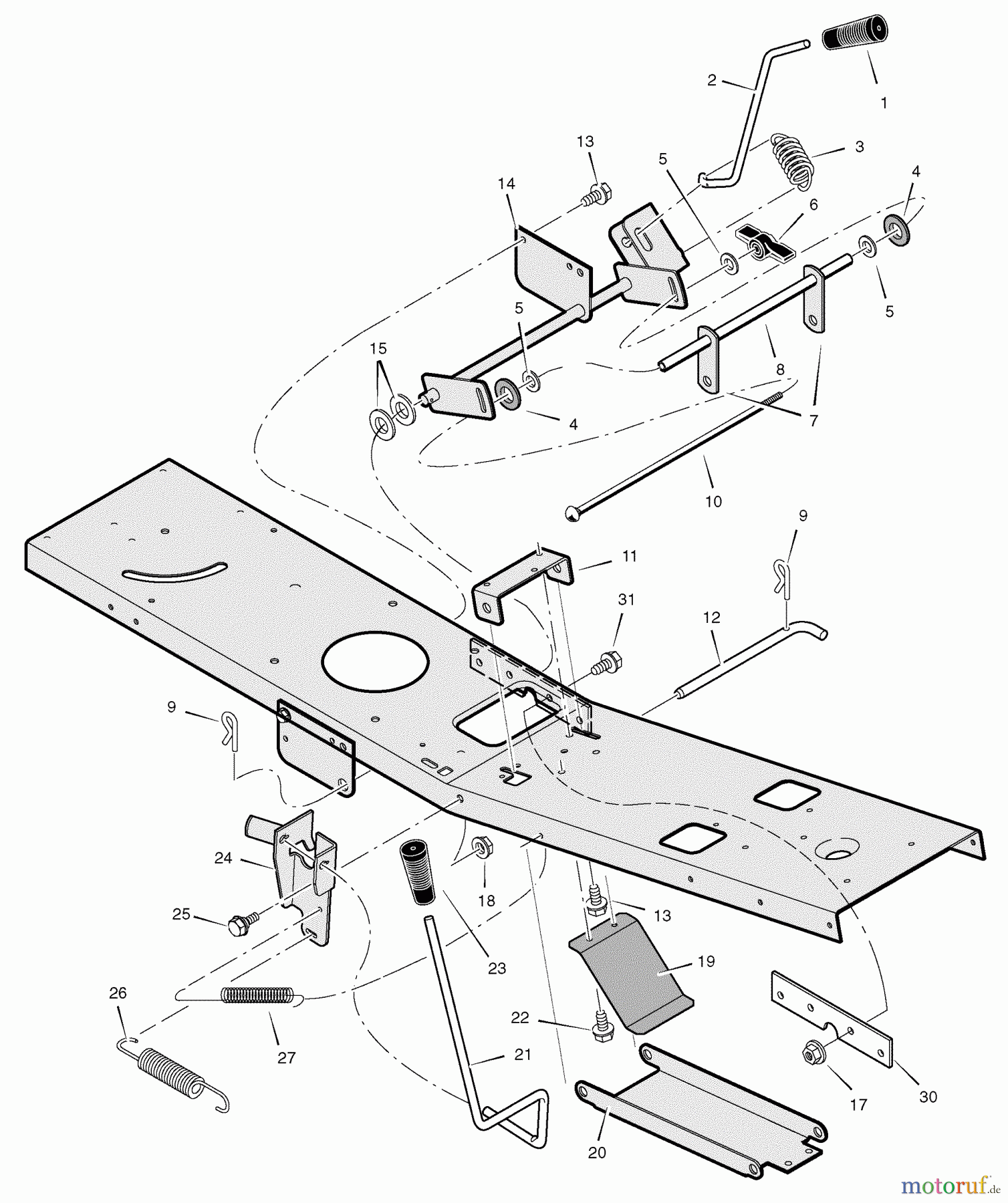  Murray Reitermäher 536.270290 - Craftsman 30