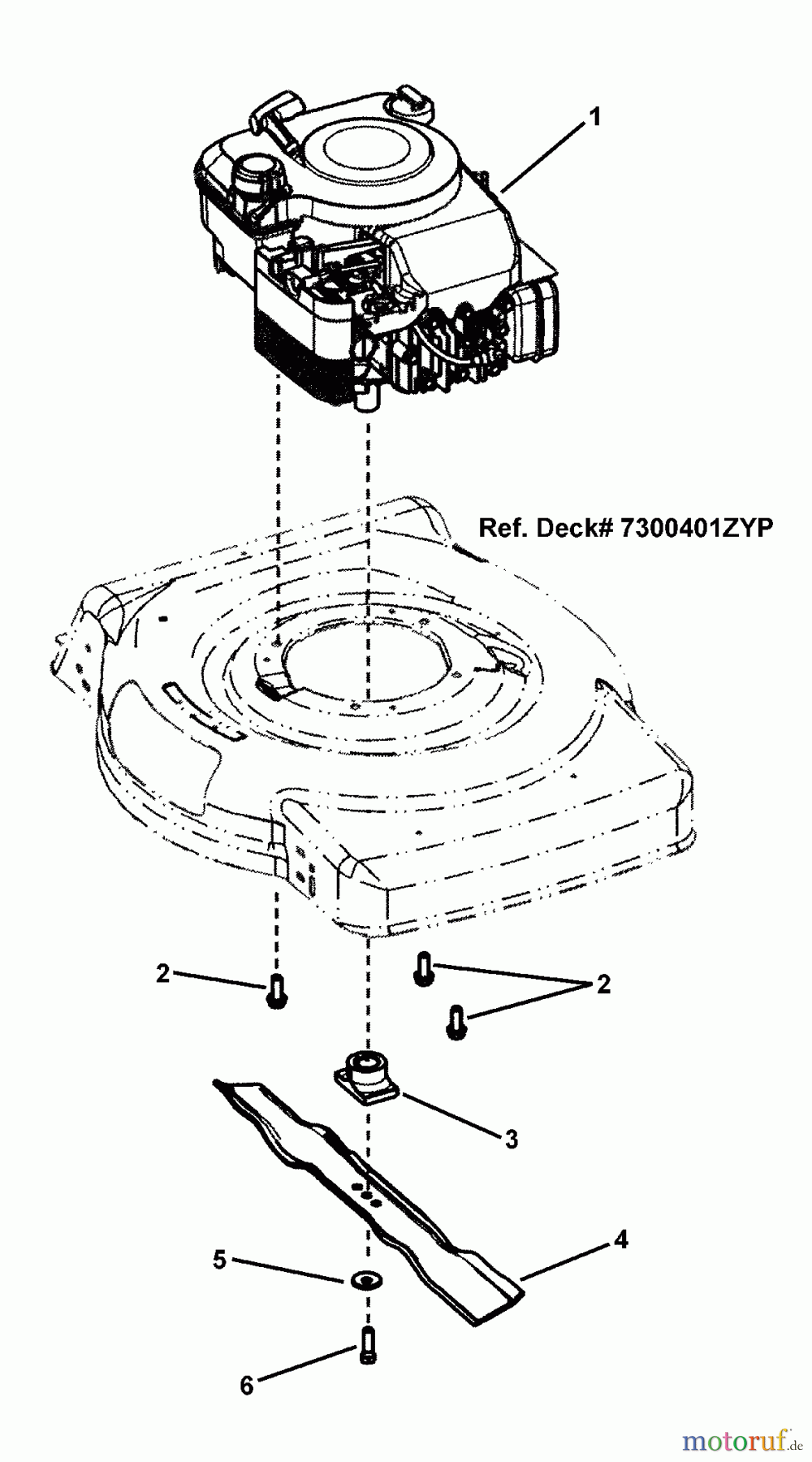  Murray Rasenmäher BT22675HW (7800509) - Brute 22