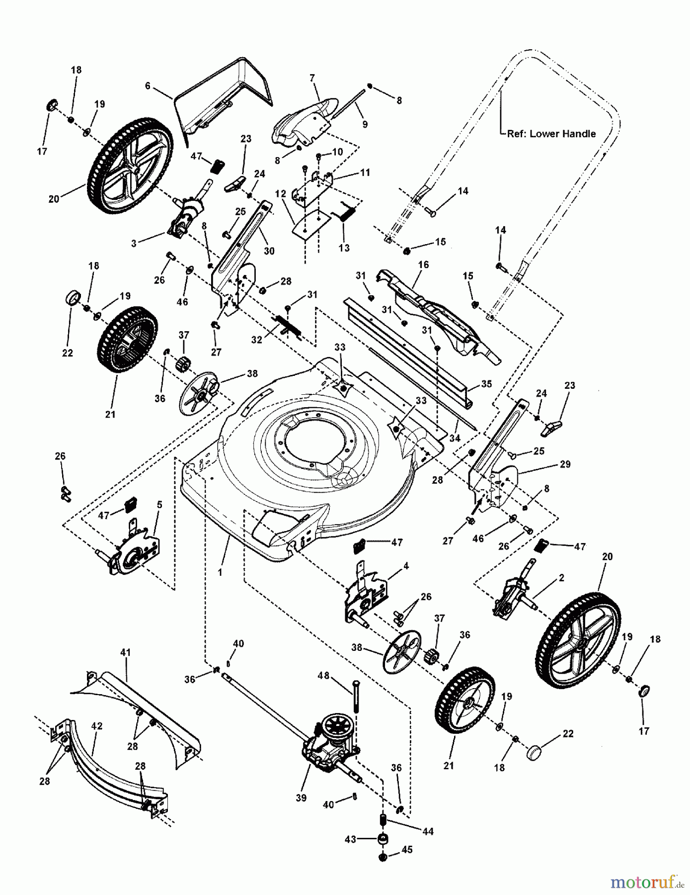  Murray Rasenmäher EBTP22675HW (7800694) - Brute 22