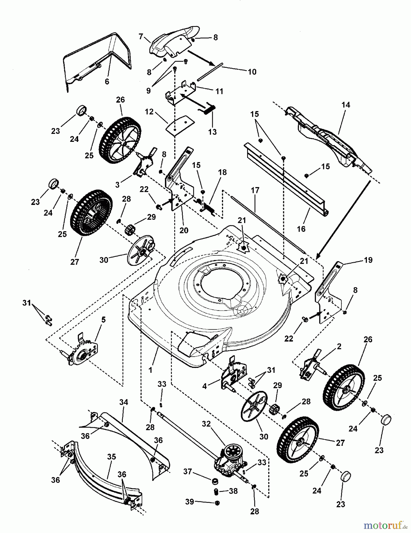  Murray Rasenmäher MP2265 (7800455) - Murray 22