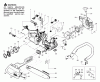 Poulan / Weed Eater 2075LE - Poulan Chainsaw Ersatzteile Handle, Chassis & Bar Assembly
