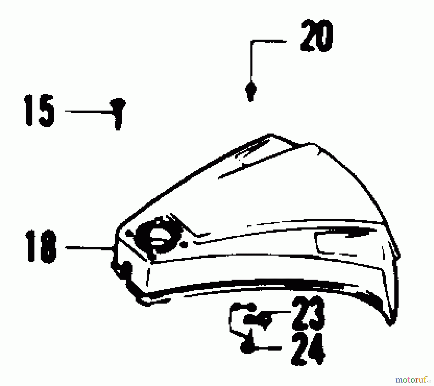  Poulan / Weed Eater Motorsensen, Trimmer XR-70 - Weed Eater String Trimmer SHIELD ASSEMBLY & LINE LIMITERS - PREVIOUS STYLES