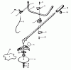 Poulan / Weed Eater YP145 - Weed Eater String Trimmer Ersatzteile BRUSH BLADE ADAPTOR KIT