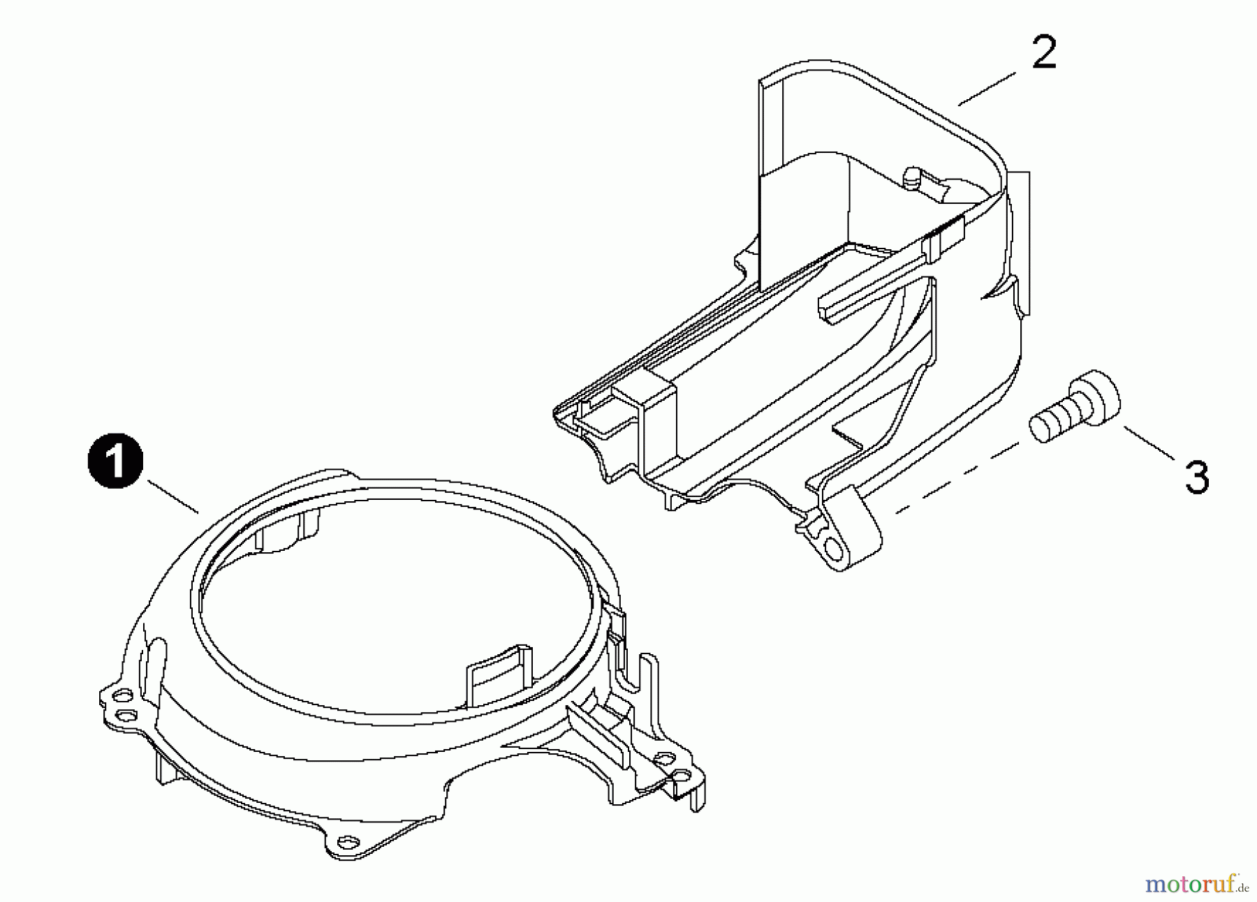  Shindaiwa Heckenscheren DH232 - Shindaiwa Hedge Trimmer, Dual-Sided,  Engine Cover / Fan Cover