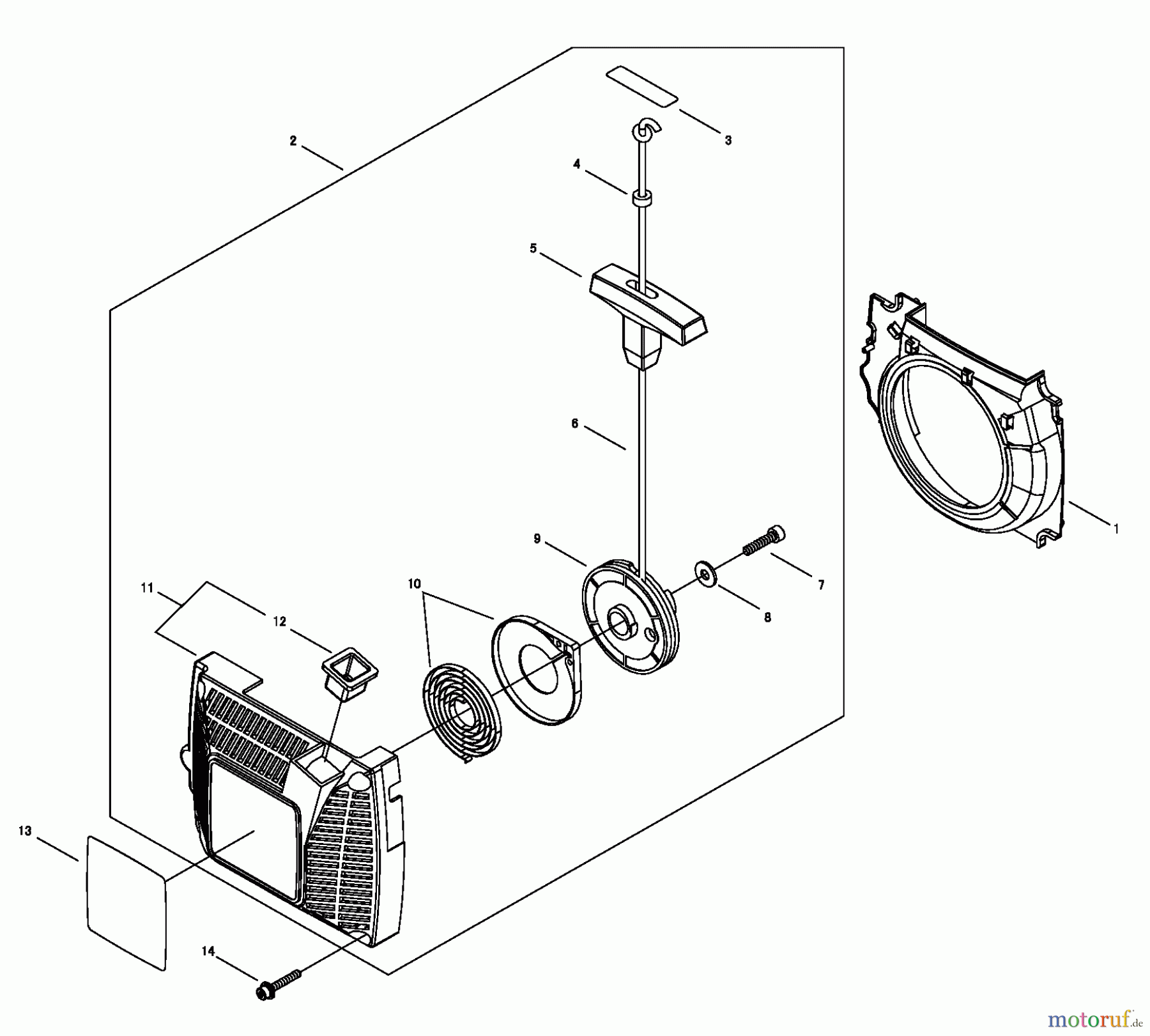  Shindaiwa Sägen, Motorsägen 488 - Shindaiwa Chainsaw, Starter