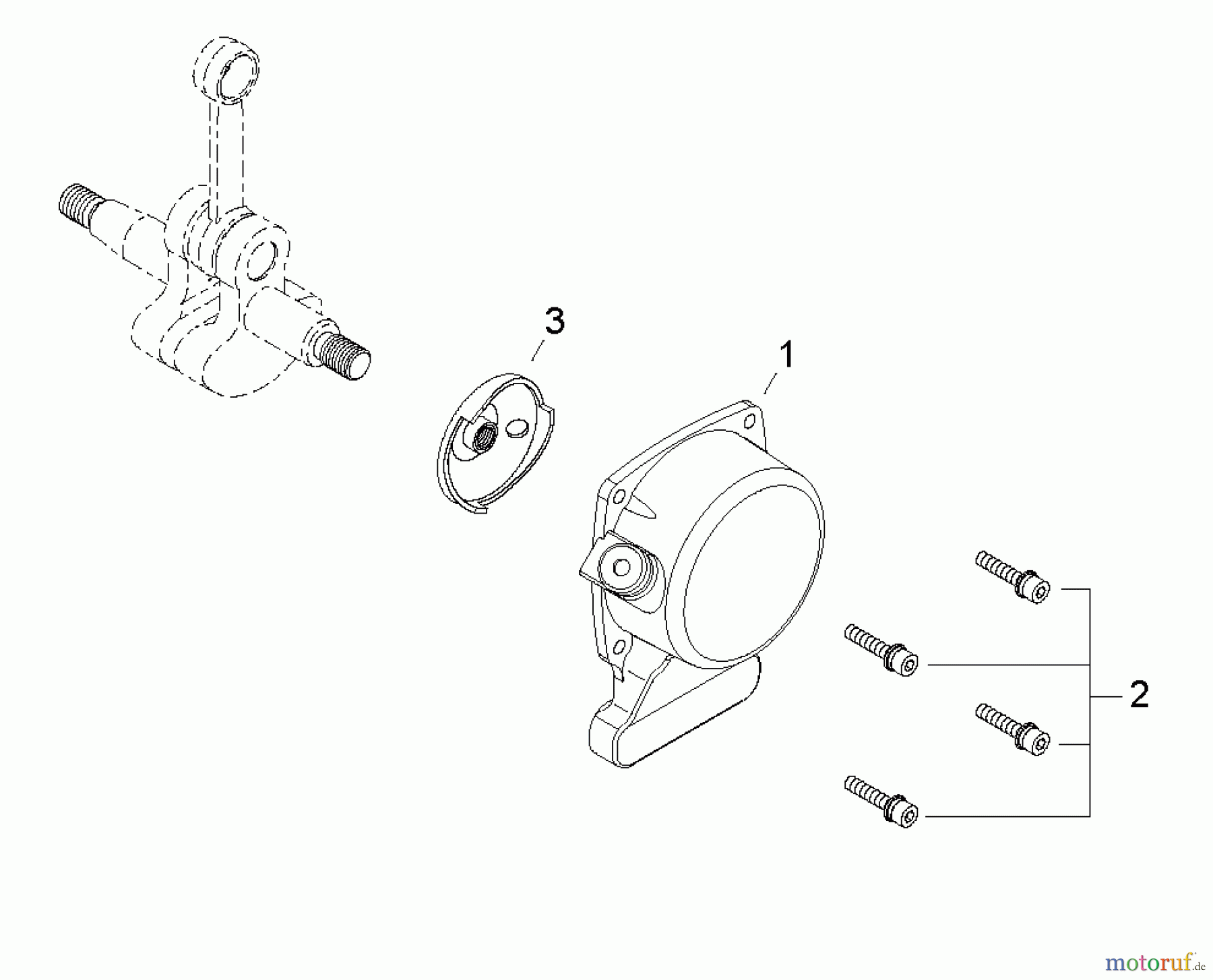  Shindaiwa Trimmer, Faden / Bürste C344 - Shindaiwa String Trimmer / Brush Cutter, S/N: T15213001001 - T1521399 Starter