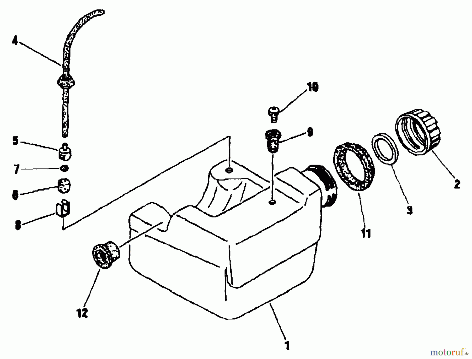  Shindaiwa Trimmer, Faden / Bürste F20 - Shindaiwa String Trimmer Fuel Tank