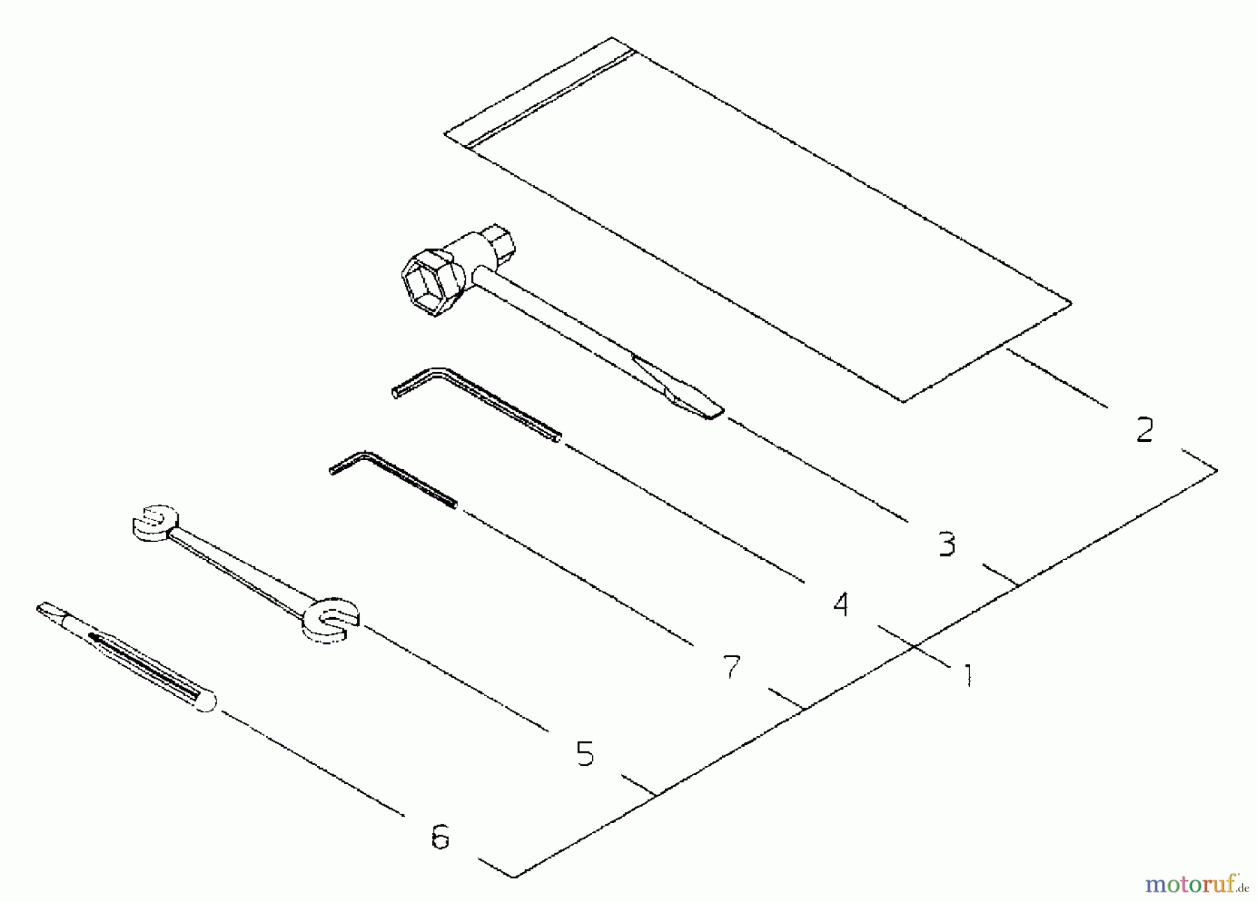  Shindaiwa Trimmer, Faden / Bürste T231/T231B - Shindaiwa String Trimmer Harness, Tool Set