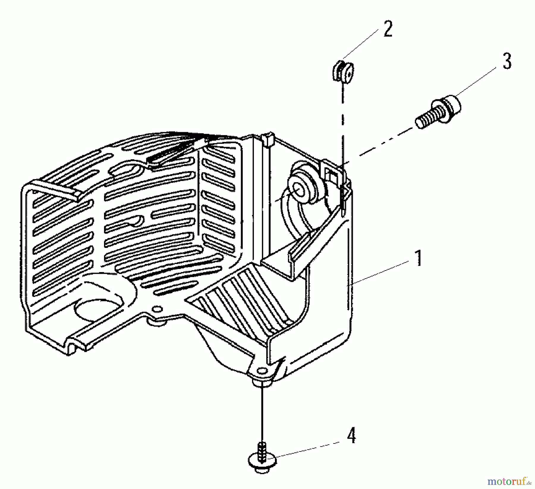  Shindaiwa Heckenscheren 22DH - Shindaiwa Hedge Trimmer, Dual-Sided Cylinder Cover