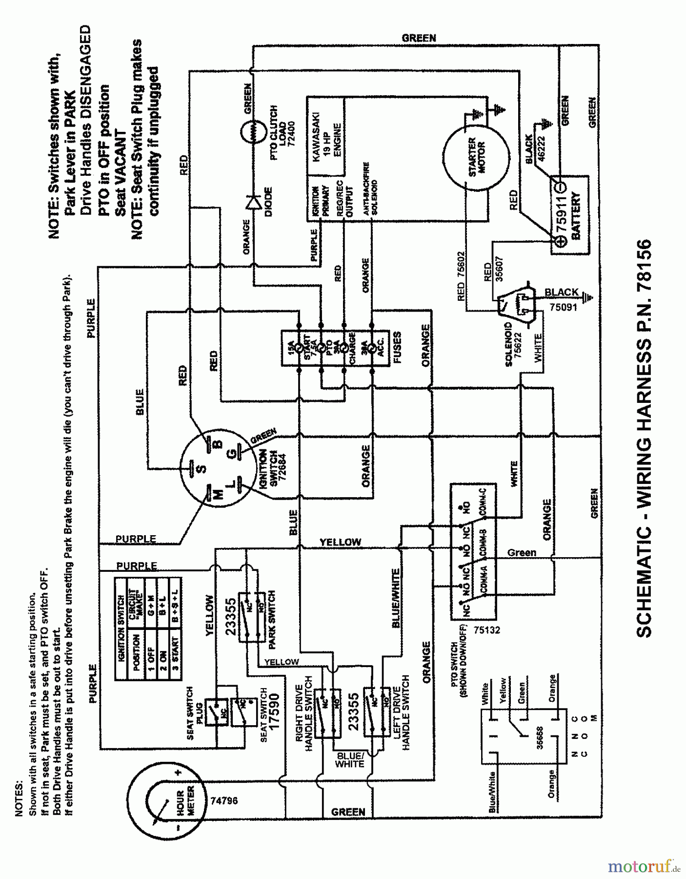  Snapper Nullwendekreismäher, Zero-Turn CZT19481KWV (7800019) - Snapper 48