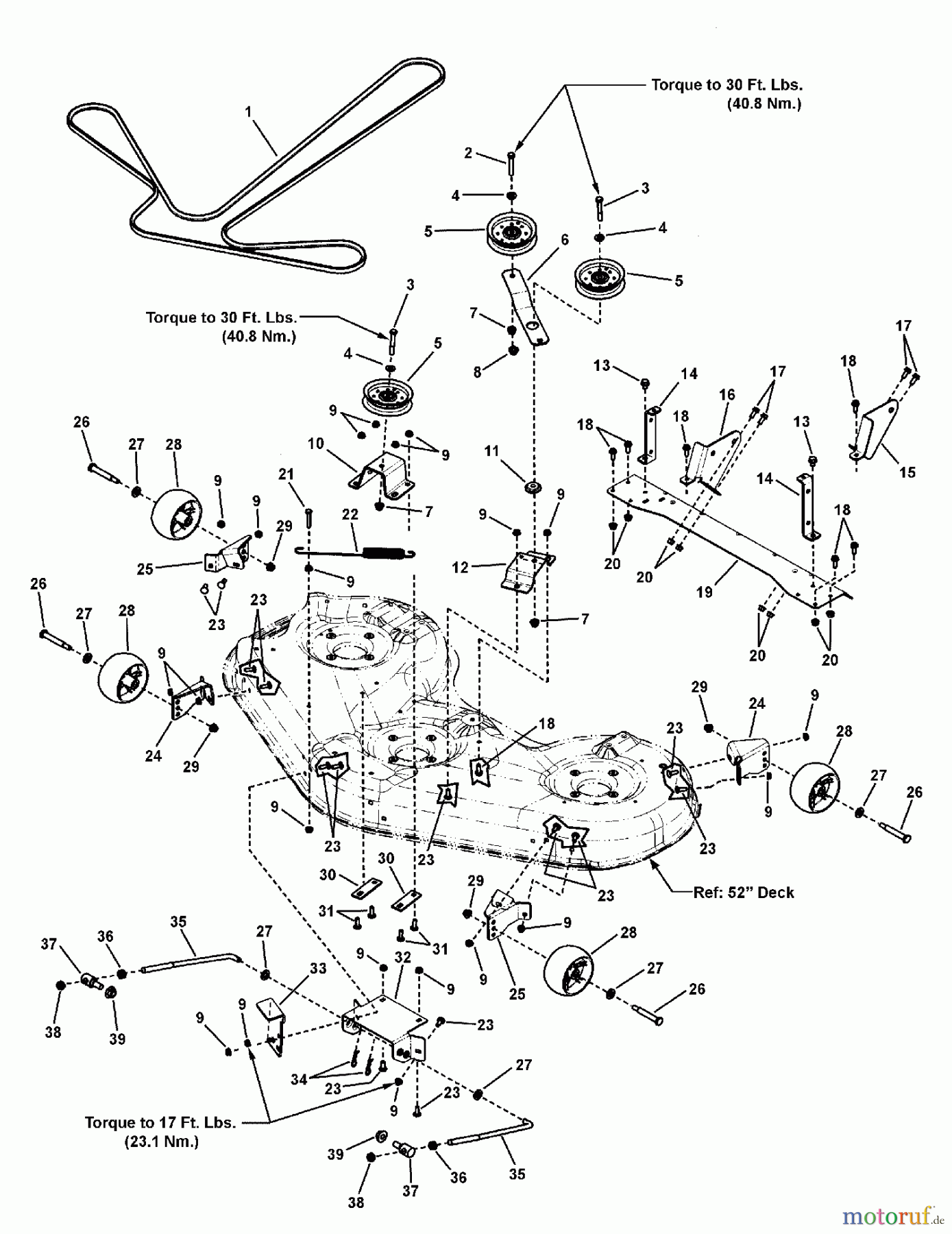  Snapper Nullwendekreismäher, Zero-Turn SC26520 (7800630) - Snapper 52