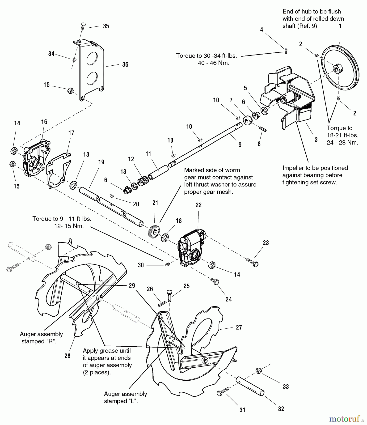  Snapper Schneefräsen 10287E (1694603) - Snapper 28