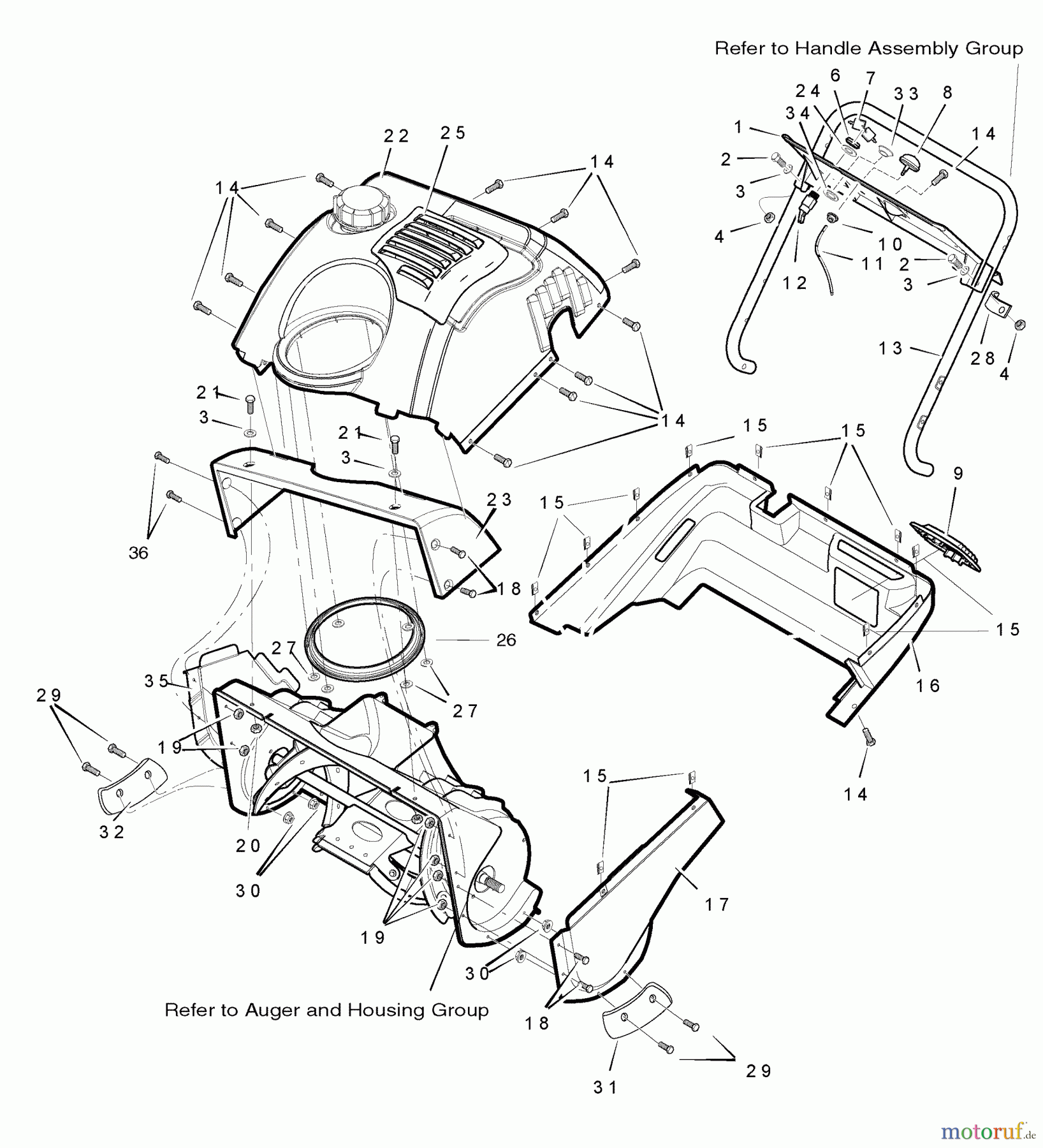  Snapper Schneefräsen SS50220E (7800080) - Snapper 22