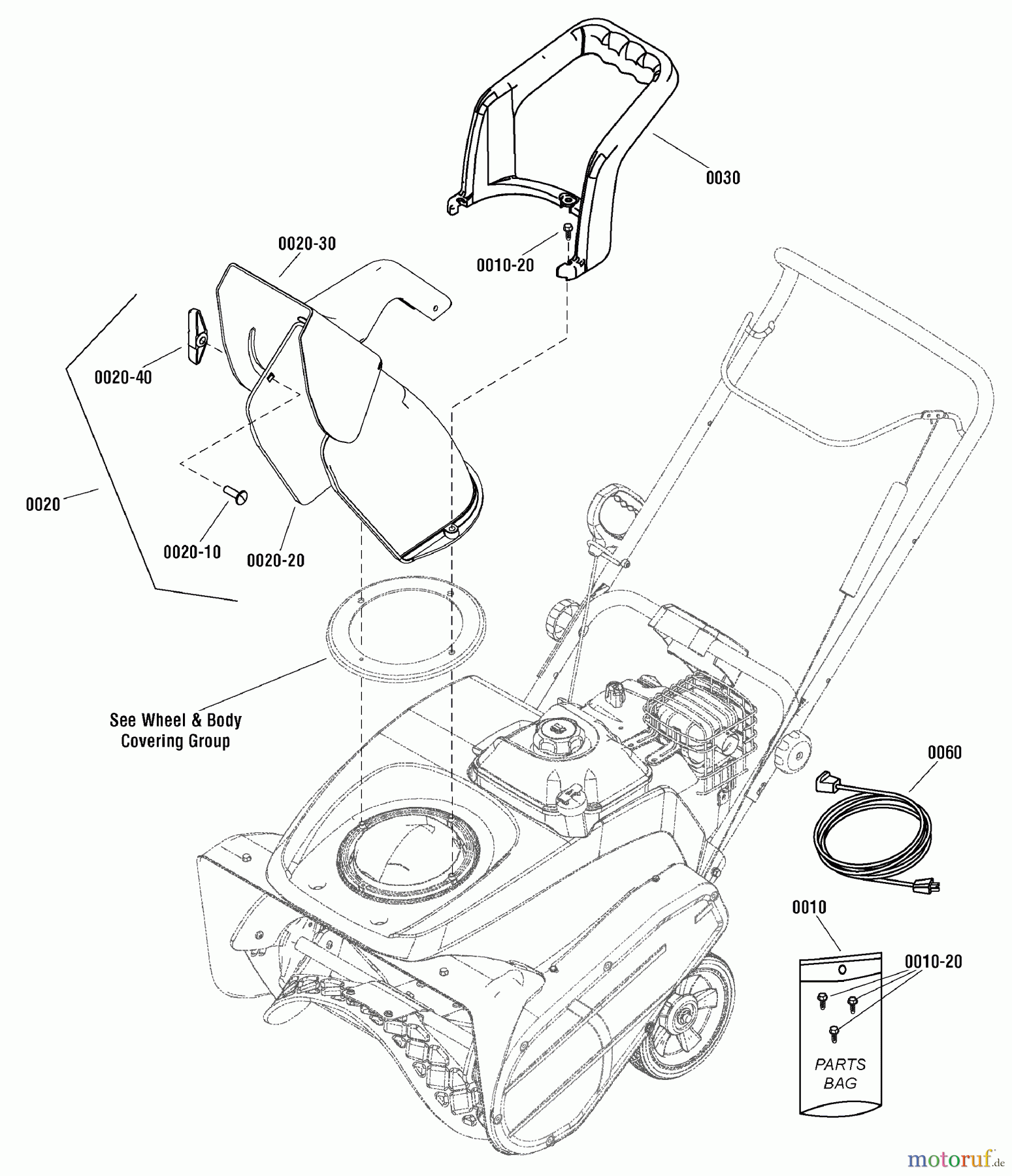  Snapper Schneefräsen SS822E (1695880) - Snapper 22