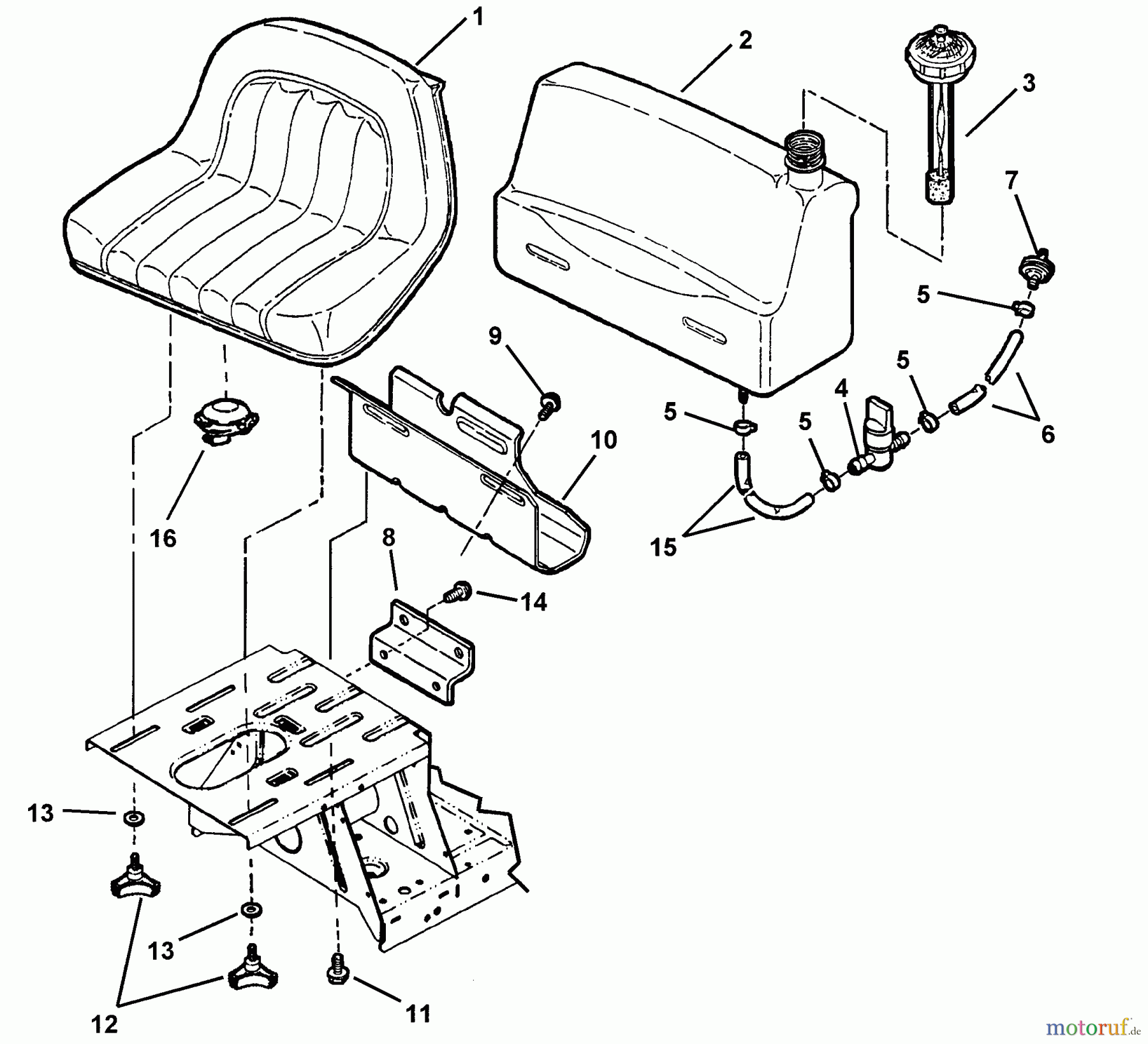  Snapper Zubehör. Rasenmäher 7060947 - Snapper Bag N-Wagon, 30 Bushel 421620BVE 42