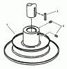 Snapper 7060947 - Bag N-Wagon, 30 Bushel E281022BE (84709) 28" 10 HP Rear Engine Rider Euro Series 22 Ersatzteile Drive Disc Assembly