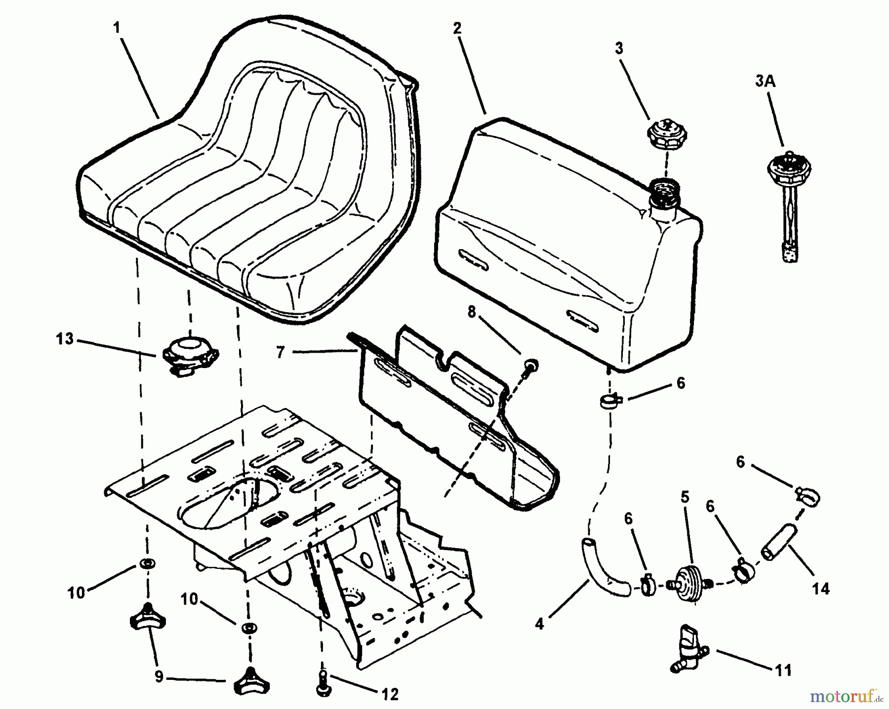  Snapper Zubehör. Rasenmäher 7060947 - Snapper Bag N-Wagon, 30 Bushel E331520KVE 33