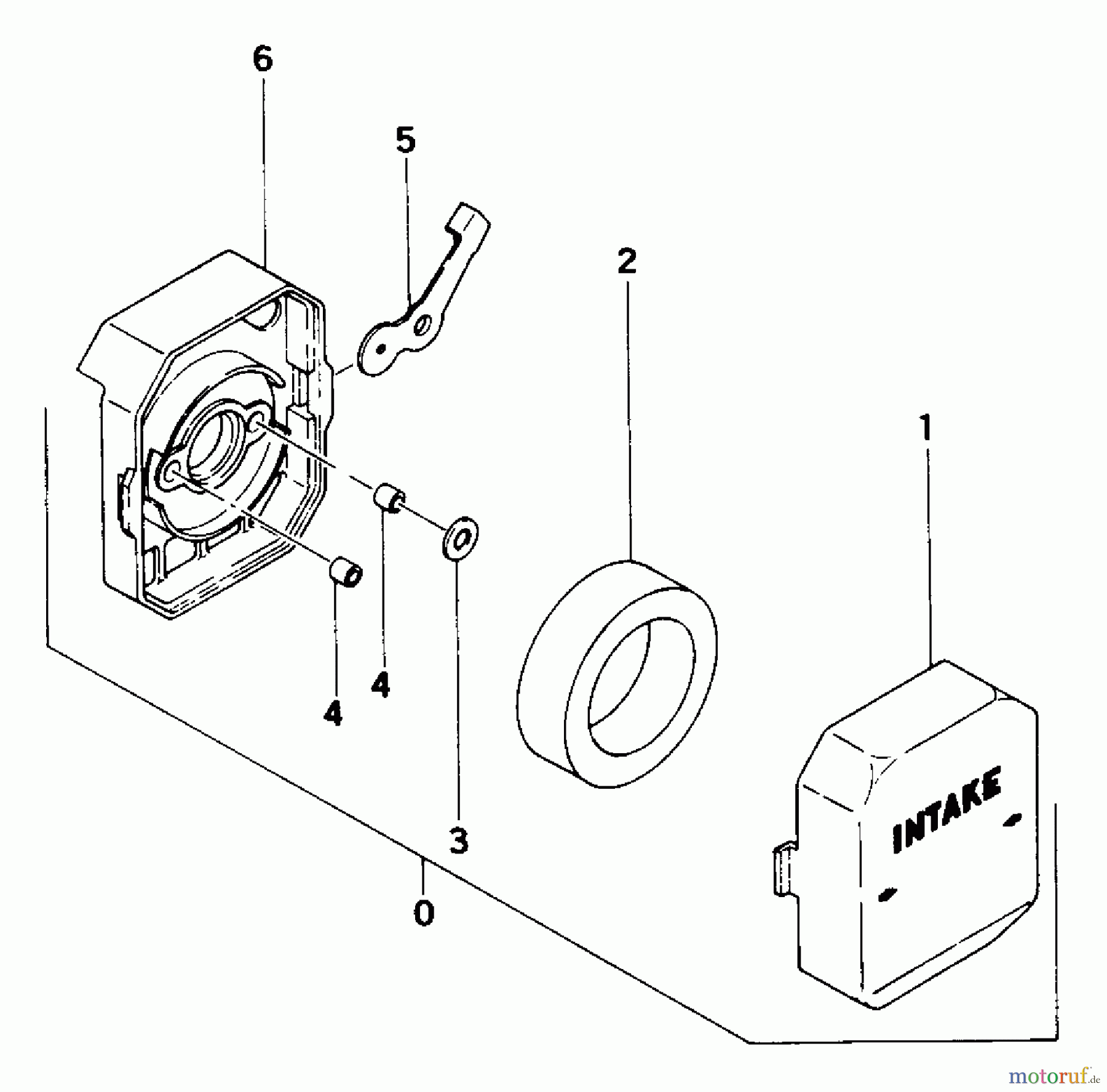  Tanaka Heckenscheeren THT-230 - Tanaka Hedge Trimmer Air Cleaner