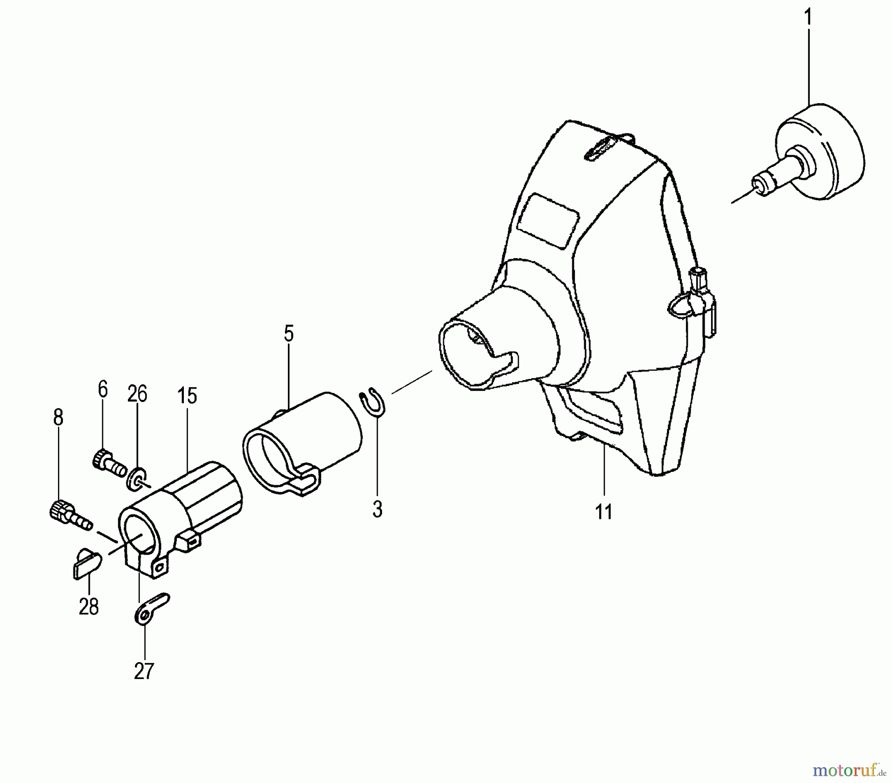  Tanaka Heckenscheeren TPH-250PF - Tanaka Articulating Pole Hedge Trimmer Fan Case