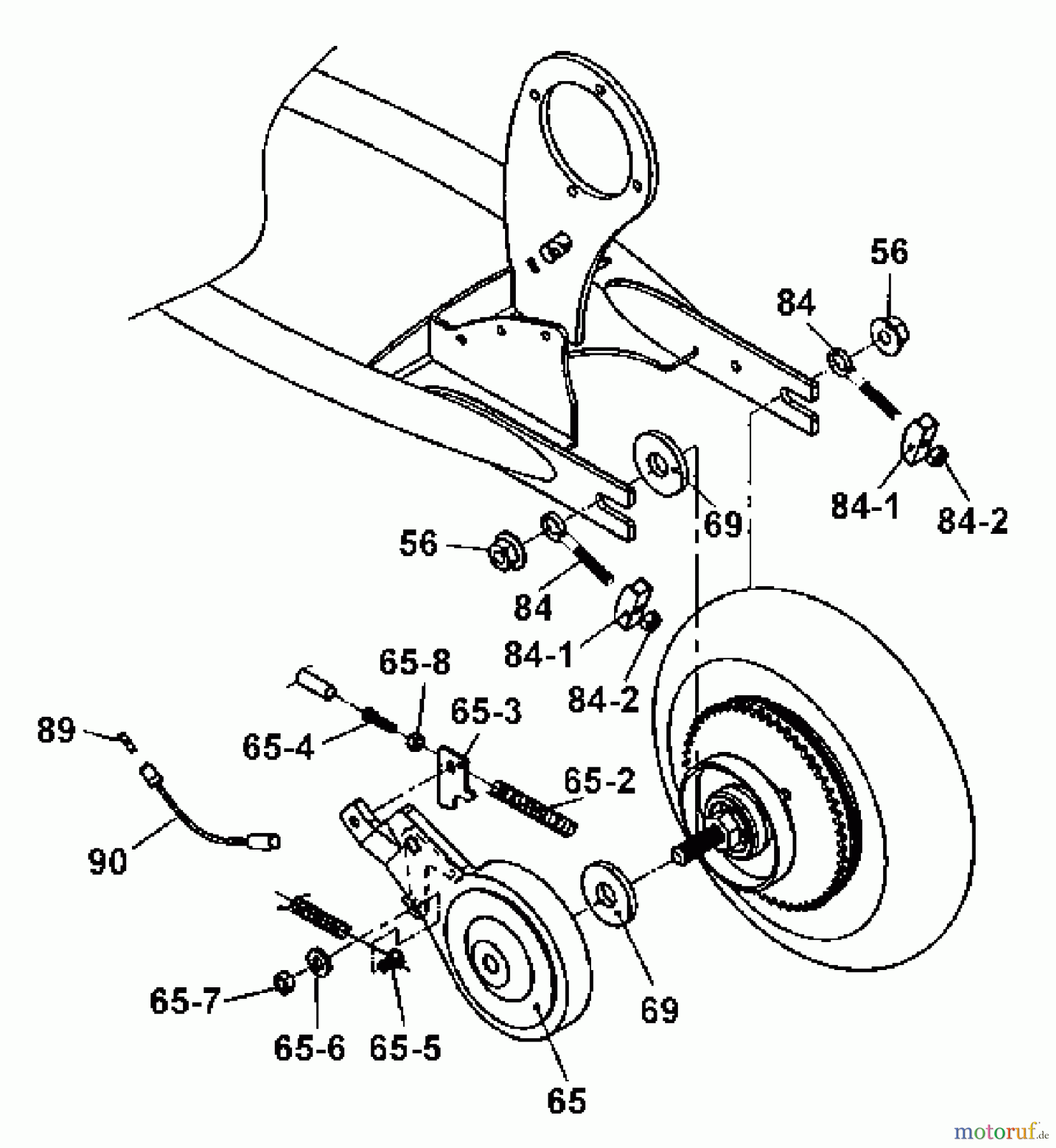  Tanaka Sonstiges Moby - Tanaka X 26cc PowerBoard Rear Brake & Adjusters