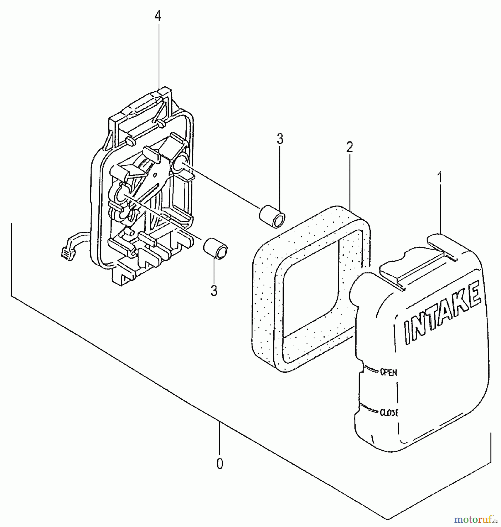  Tanaka Trimmer, Motorsensen TBC-225S - Tanaka Grass Trimmer Air Cleaner