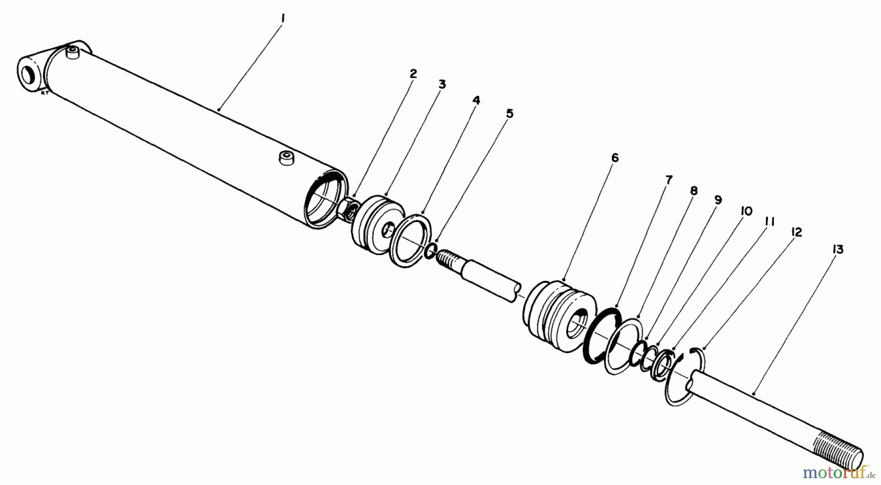  Toro Neu Mowers, Deck Assembly Only 30544 (117/120) - Toro 44