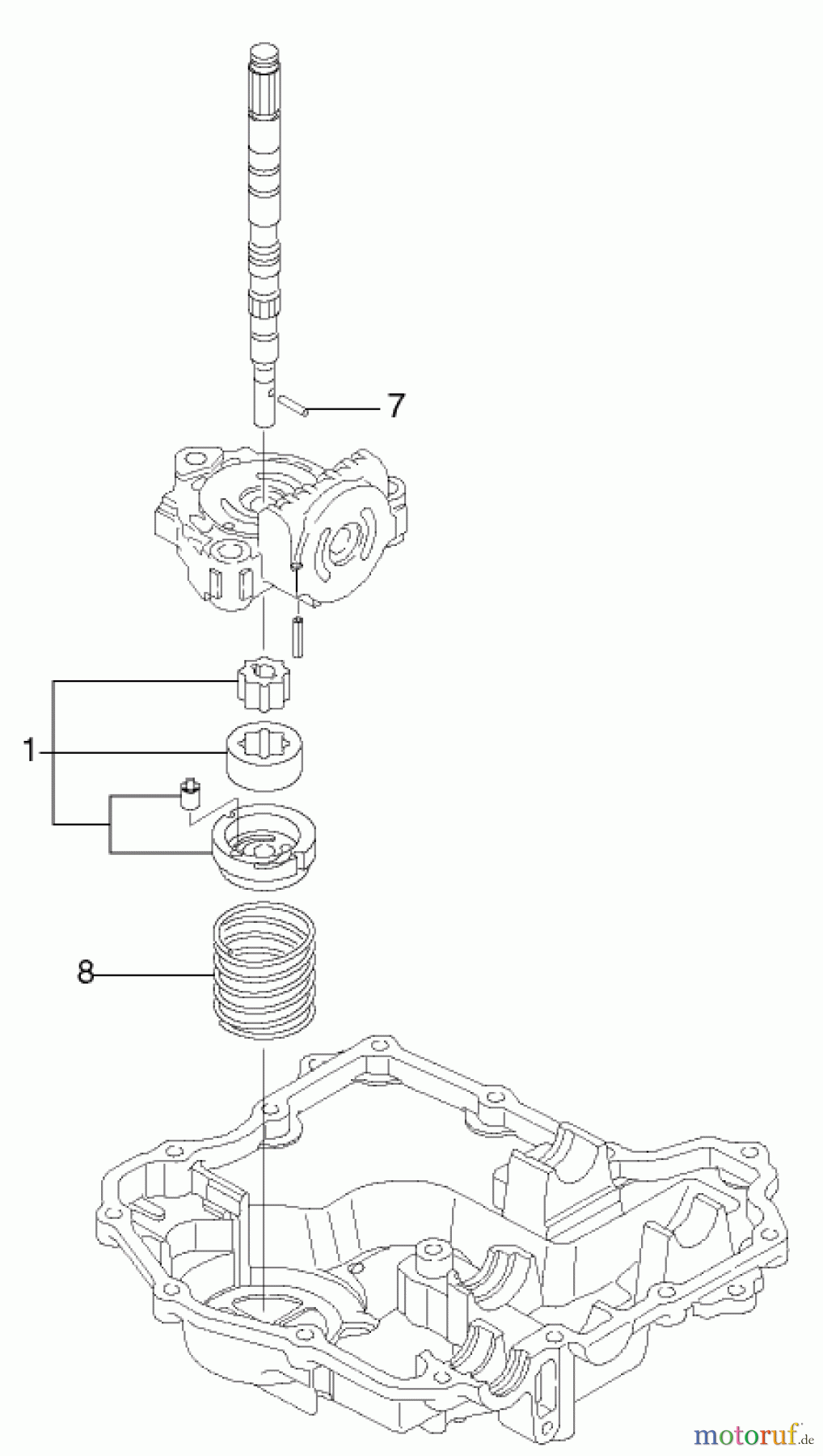  Toro Neu Accessories, Mower 105-1383 - Toro Hydrostatic Transaxle Replacement Kit, 260 Series Yard and Garden Tractors CHARGE PUMP ASSEMBLY