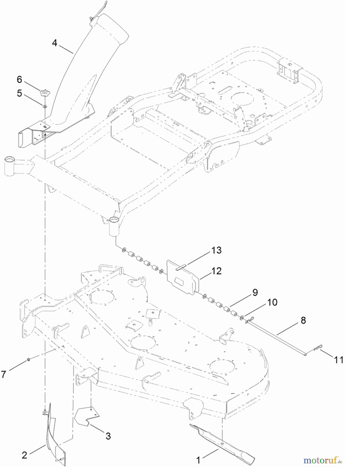  Toro Neu Accessories, Mower 121-5664 - Toro 60