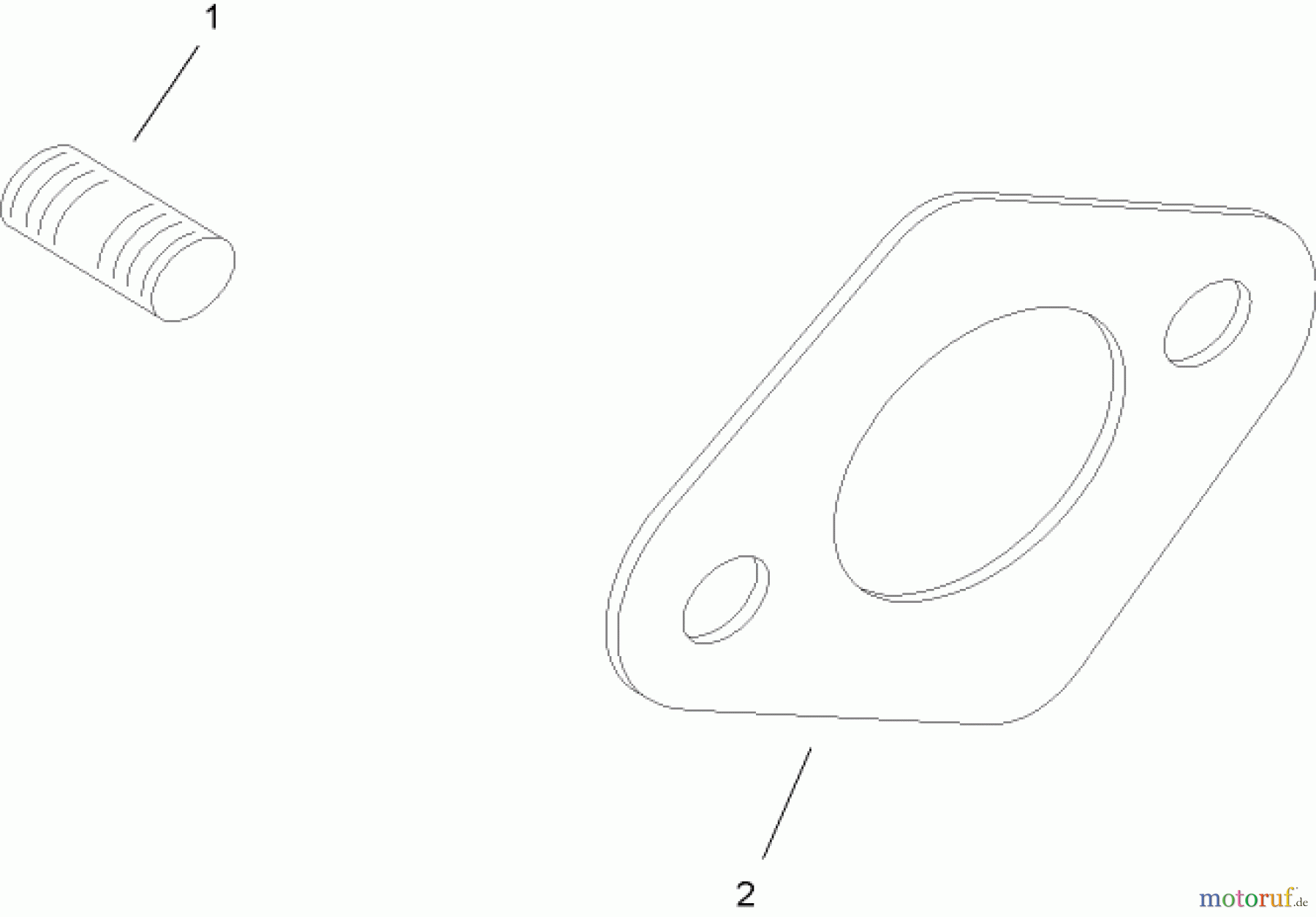  Toro Neu Mowers, Lawn & Garden Tractor Seite 1 13AX60RG744 (LX420) - Toro LX420 Lawn Tractor, 2006 (1L215B10000-) EXHAUST AND GASKET ASSEMBLY KOHLER SV540-0019