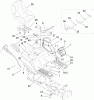 Toro 14AP80RP744 (GT2100) - GT2100 Garden Tractor, 2006 (1A136H30000-) Ersatzteile SEAT AND FENDER ASSEMBLY