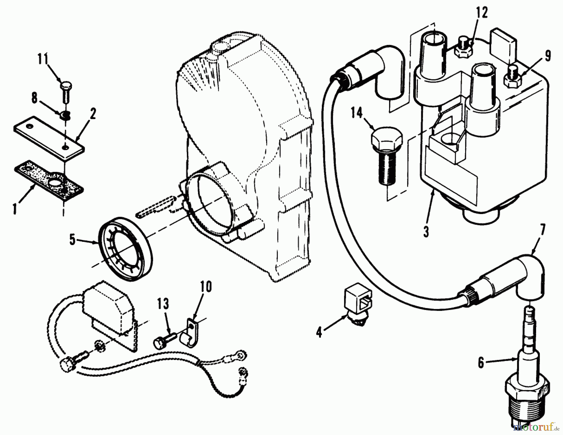  Toro Neu Mowers, Lawn & Garden Tractor Seite 1 41-20OE02 (520-H) - Toro 520-H Garden Tractor, 1991 (1000001-1999999) TORO POWER PLUS IGNITION - ELECTRONIC