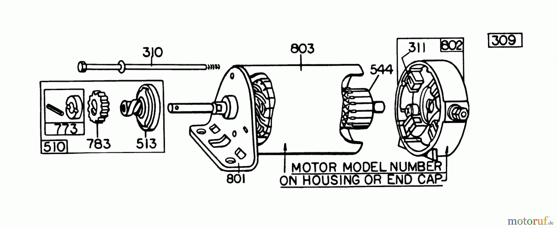  Toro Neu Mowers, Lawn & Garden Tractor Seite 1 57300 (8-32) - Toro 8-32 Front Engine Rider, 1978 (8000001-8999999) BRIGGS & STRATTON MODEL 252707-0146-01 (MODEL 57360)