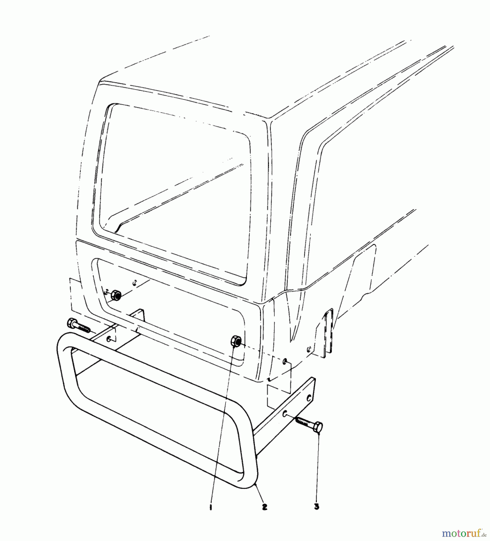  Toro Neu Mowers, Lawn & Garden Tractor Seite 1 57300 (8-32) - Toro 8-32 Front Engine Rider, 1978 (8000001-8999999) EASY-EMPTY GRASS CATCHER MODEL 59111 #2