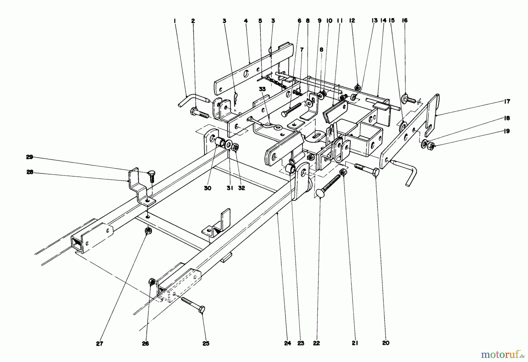  Toro Neu Mowers, Lawn & Garden Tractor Seite 1 57360 (11-32) - Toro 11-32 Lawn Tractor, 1981 (1000001-1999999) 36