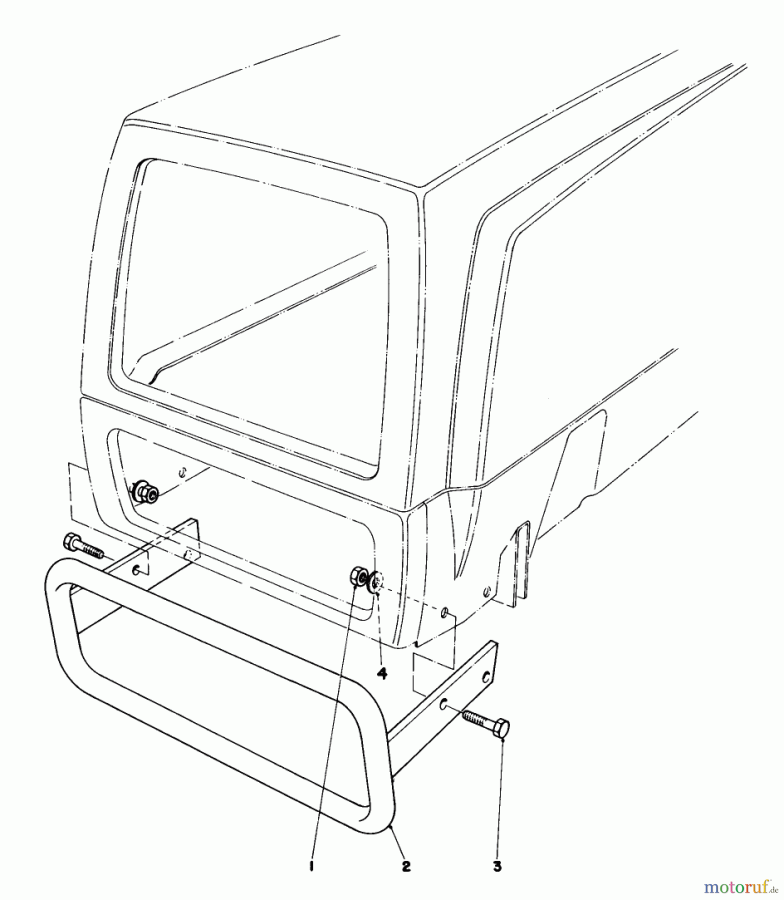  Toro Neu Mowers, Lawn & Garden Tractor Seite 1 57300 (8-32) - Toro 8-32 Front Engine Rider, 1981 (1000001-1999999) EASY-EMPTY GRASS CATCHER MODEL 59111 #2