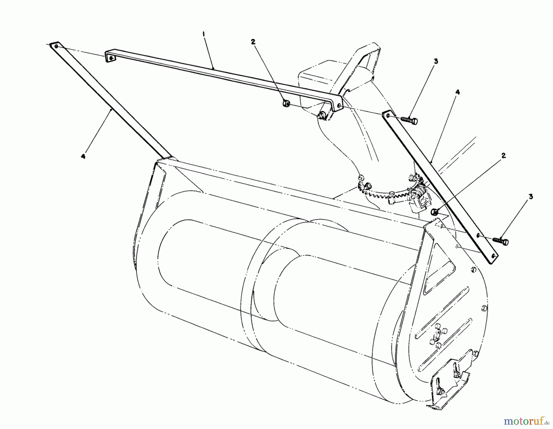  Toro Neu Mowers, Lawn & Garden Tractor Seite 1 57360 (11-32) - Toro 11-32 Lawn Tractor, 1986 (6000001-6999999) DRIFT BREAKER ASSEMBLY NO. 20-0650 (OPTIONAL)