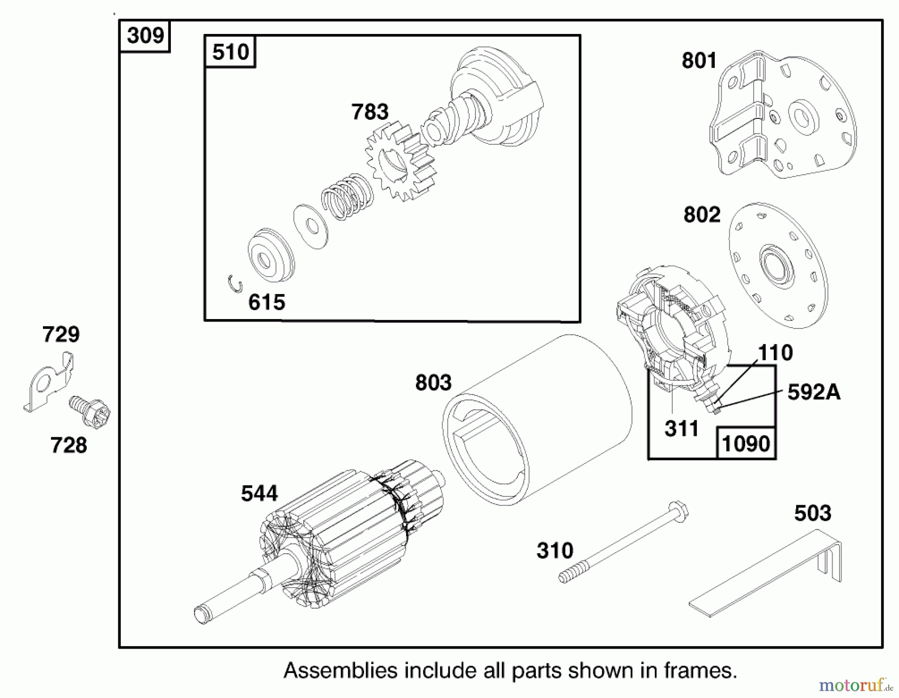  Toro Neu Mowers, Lawn & Garden Tractor Seite 1 71218 (16-44HXL) - Toro 16-44HXL Lawn Tractor, 1998 (8900001-8999999) ENGINE BRIGGS & STRATTON MODEL 28Q777-0668-E1 #8