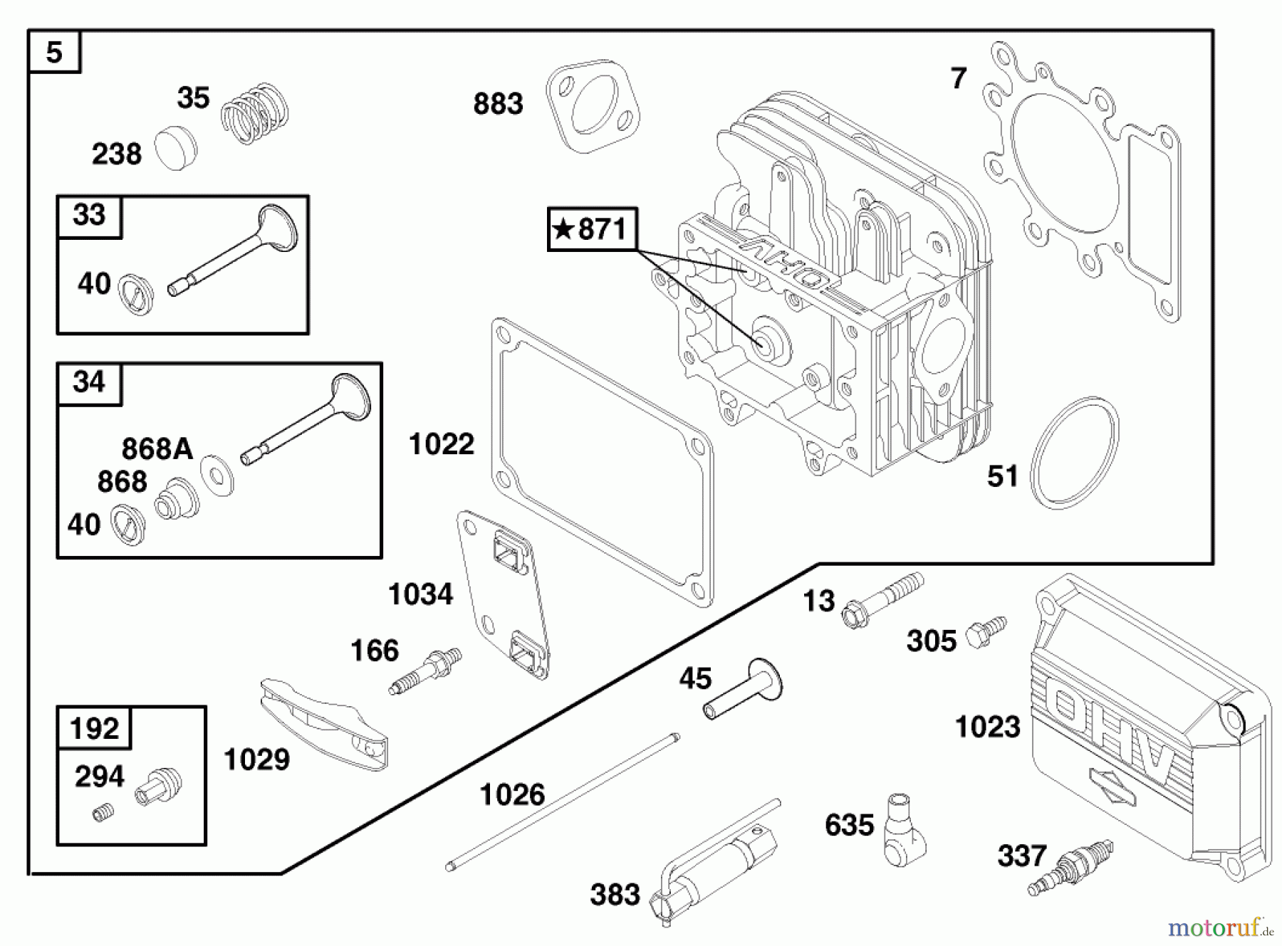  Toro Neu Mowers, Lawn & Garden Tractor Seite 1 71226 (16-38XLE) - Toro 16-38XLE Lawn Tractor, 2000 (200000001-200999999) ENGINE BRIGGS & STRATTON MODEL 28Q777-0690-E1 #2