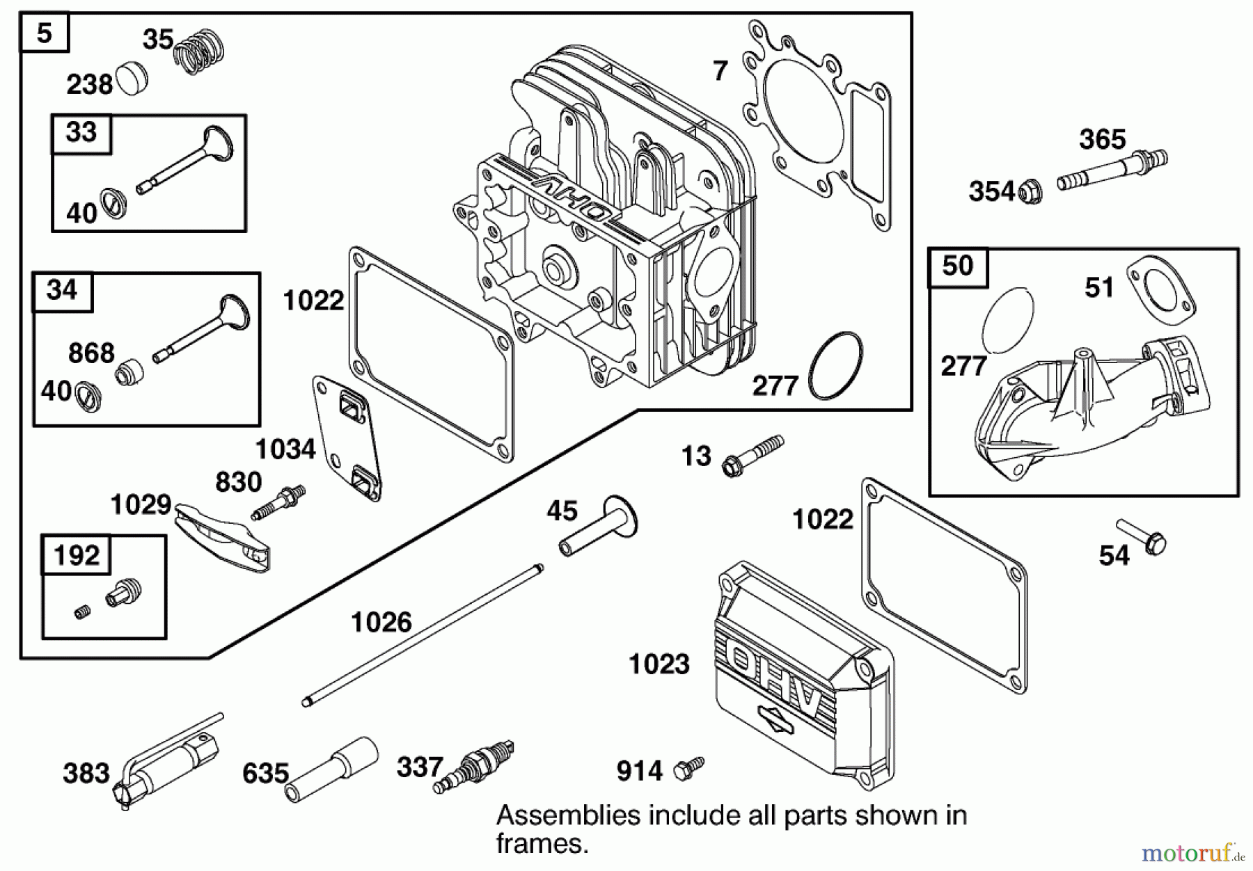  Toro Neu Mowers, Lawn & Garden Tractor Seite 1 71282 (17-44HXLE) - Toro 17-44HXLE Lawn Tractor, 2001 (210000001-210999999) ENGINE BRIGGS & STRATTON MODEL 312777-0128-E1 #2