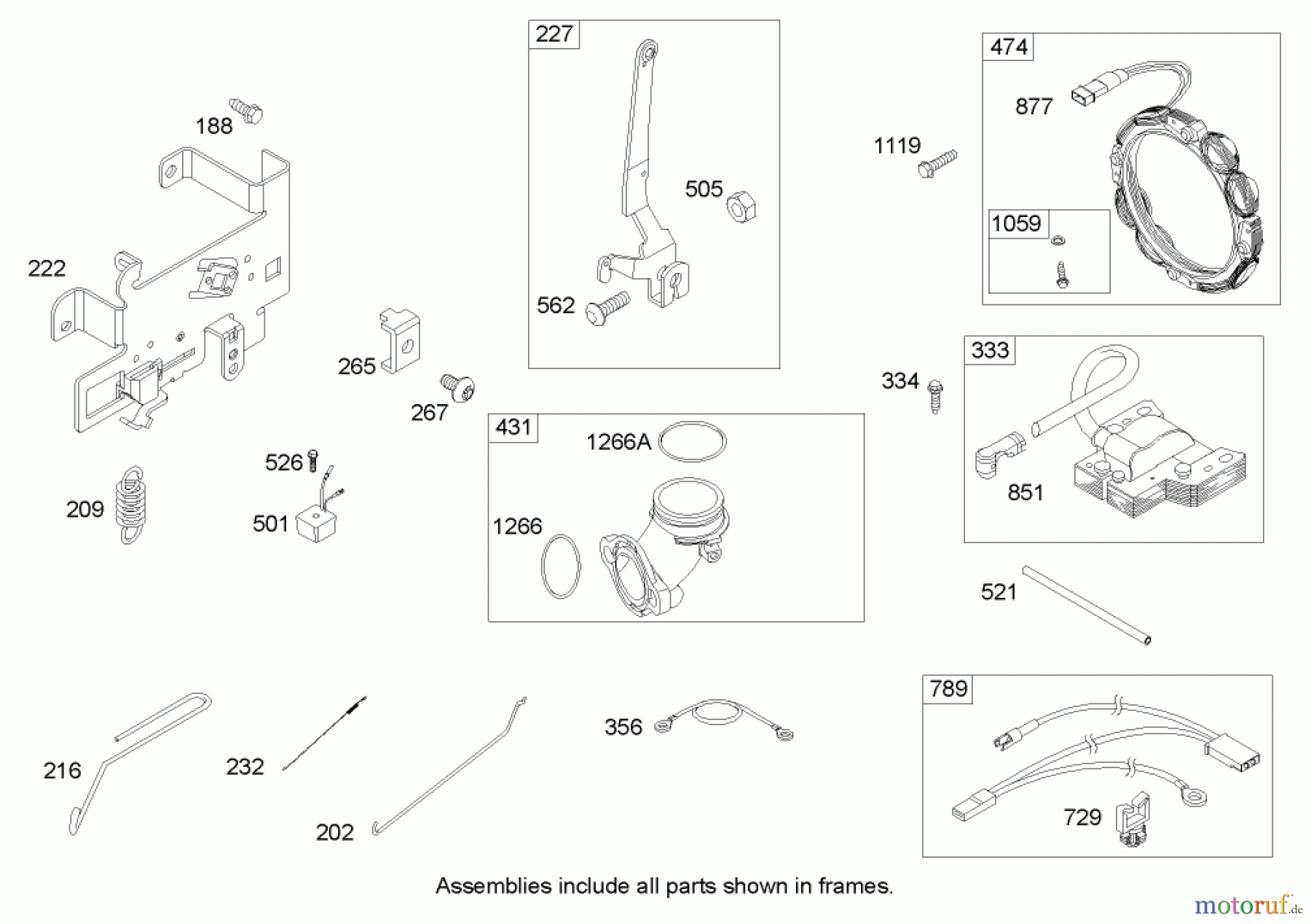  Toro Neu Mowers, Lawn & Garden Tractor Seite 1 71285 (18-44HXLE) - Toro 18-44HXLE Lawn Tractor, 2004 (240000001-240999999) GOVERNOR ASSEMBLY BRIGGS AND STRATTON 31H777-0177-E1