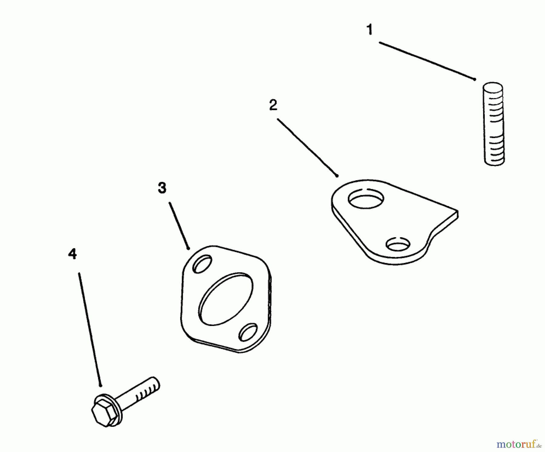  Toro Neu Mowers, Lawn & Garden Tractor Seite 1 72043 (264-H) - Toro 264-H Yard Tractor, 1994 (4900001-4999999) CRANKSHAFT #2