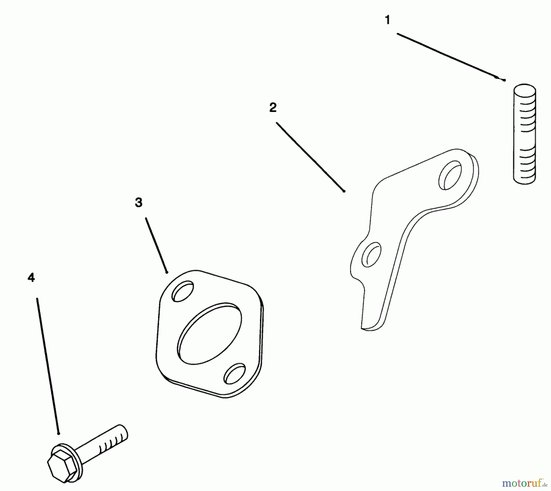  Toro Neu Mowers, Lawn & Garden Tractor Seite 1 72046 (265-H) - Toro 265-H Lawn and Garden Tractor, 1996 (6900001-6999999) EXHAUST