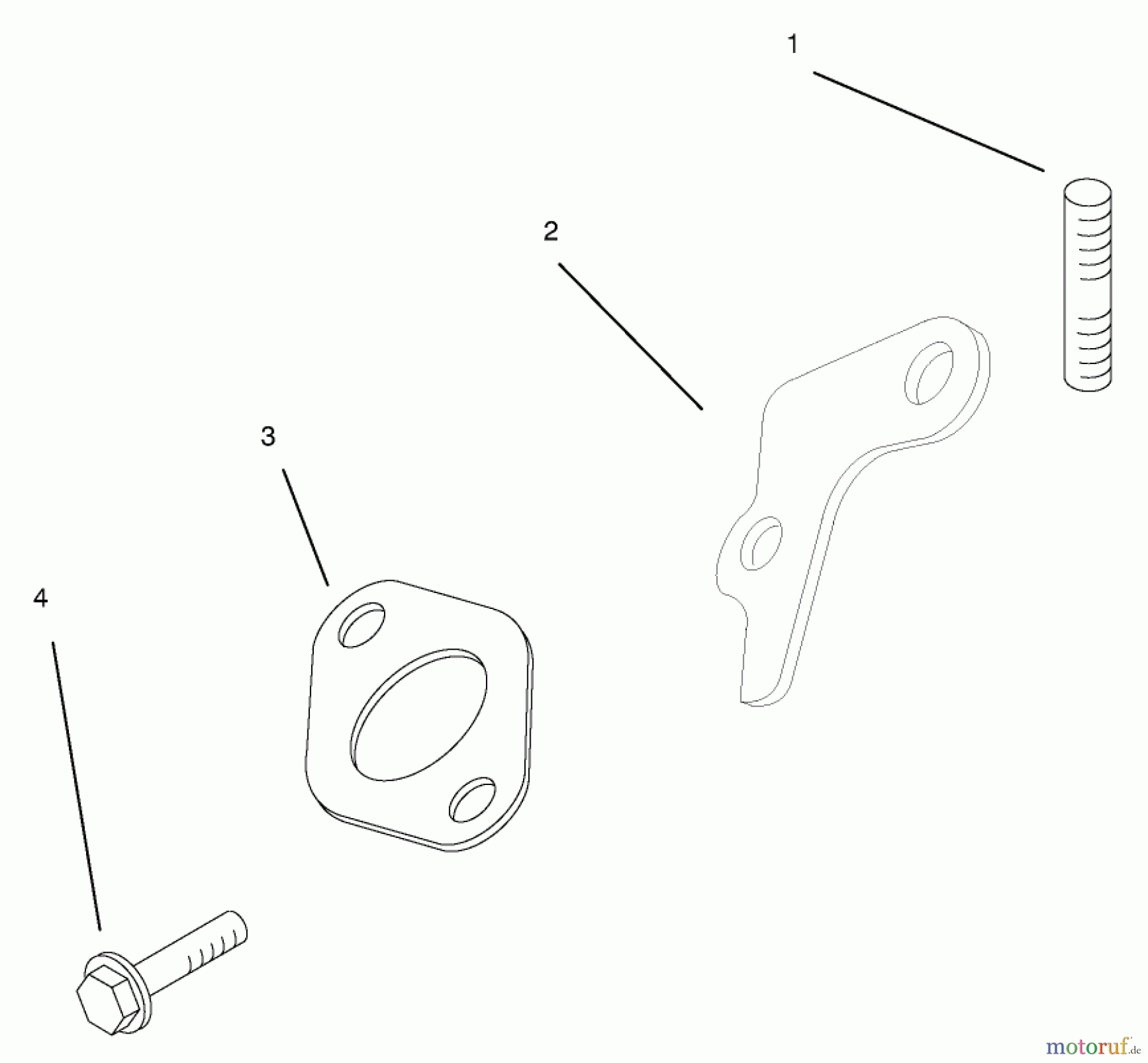  Toro Neu Mowers, Lawn & Garden Tractor Seite 1 72050 (265-H) - Toro 265-H Lawn and Garden Tractor, 2000 (200000001-200999999) EXHAUST #1