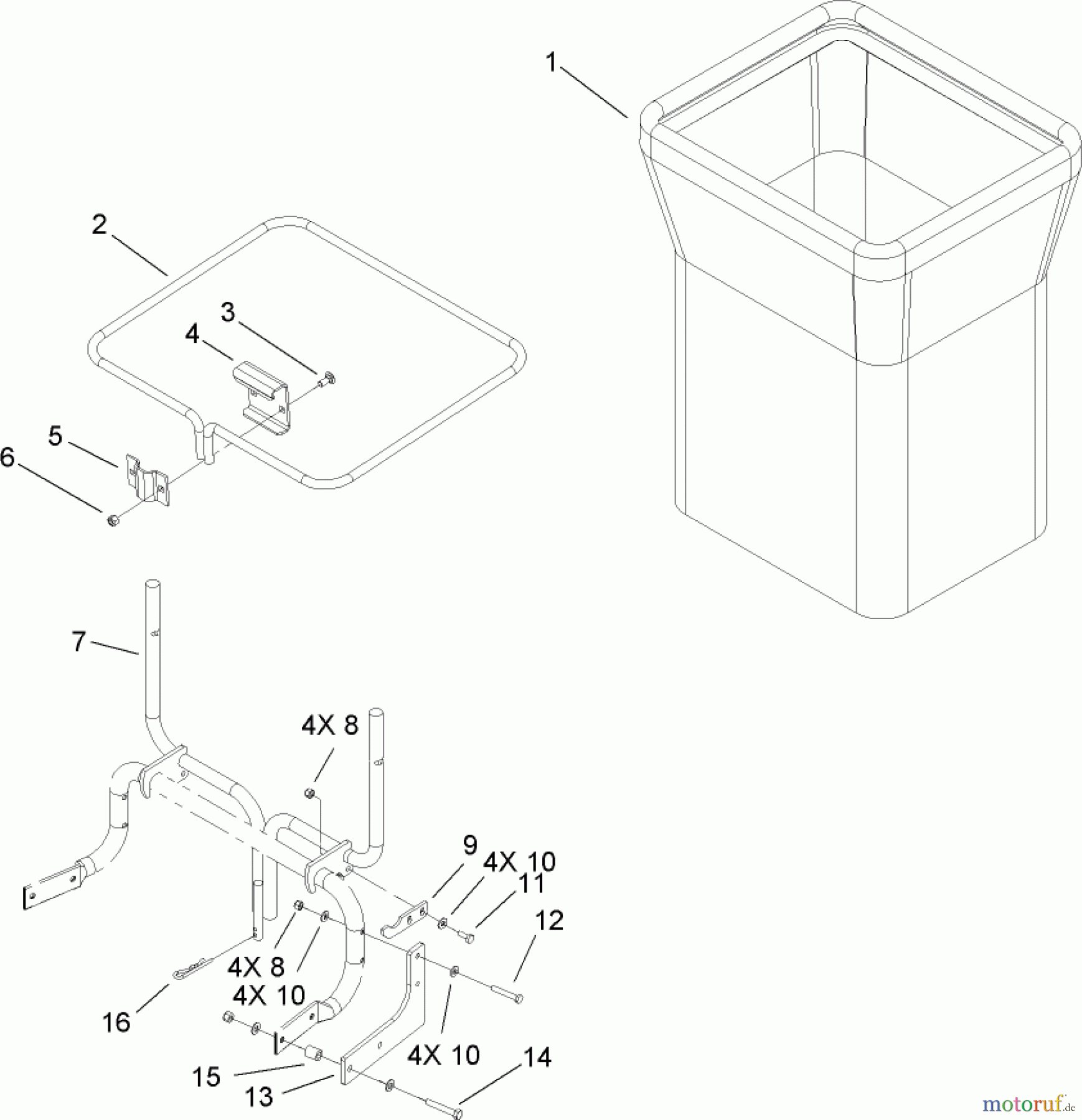  Toro Neu Accessories, Mower 79167 - Toro 48