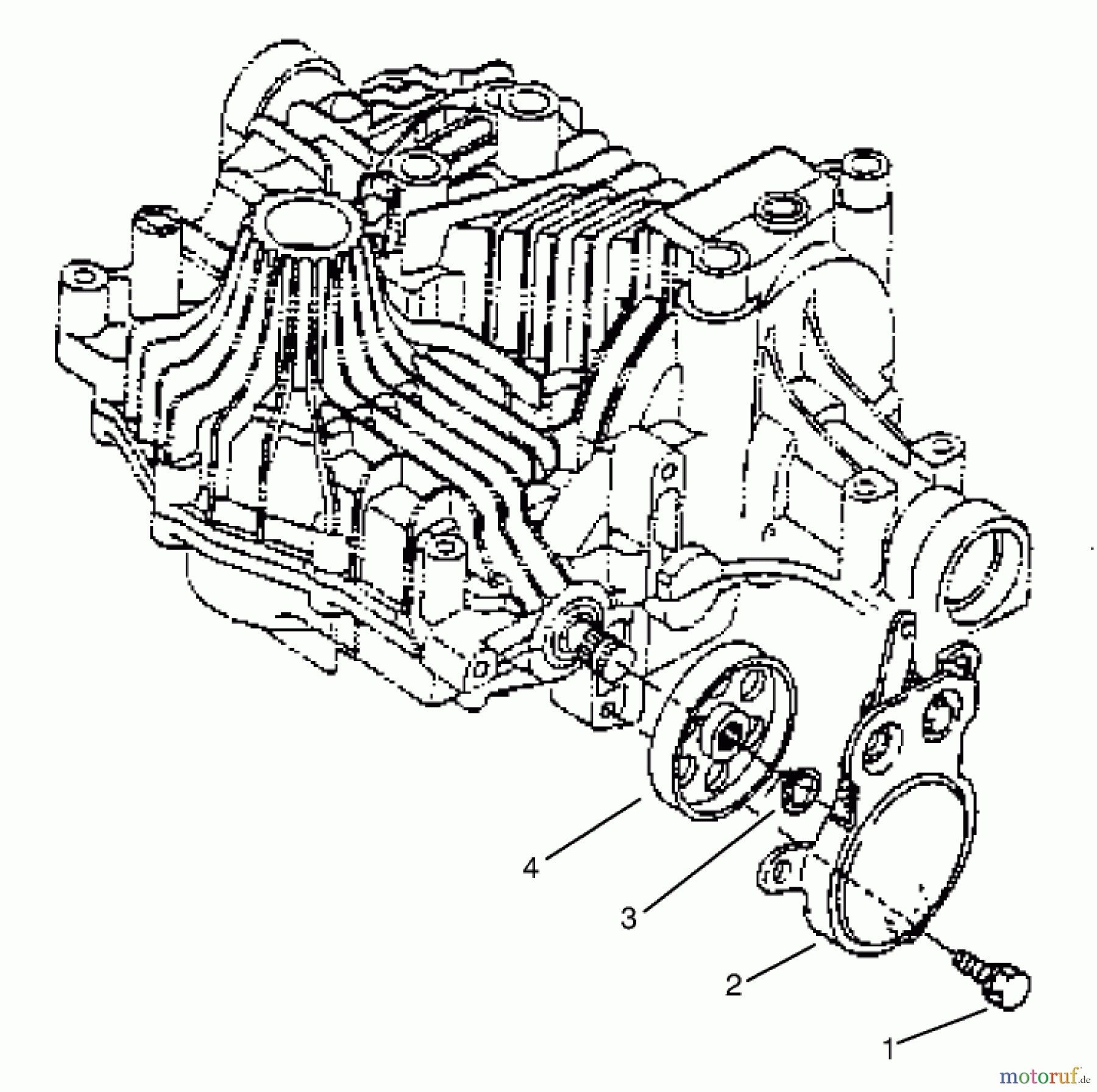  Toro Neu Mowers, Lawn & Garden Tractor Seite 1 72085 (267-H) - Toro 267-H Lawn and Garden Tractor, 1998 (8900400-8999999) BRAKE