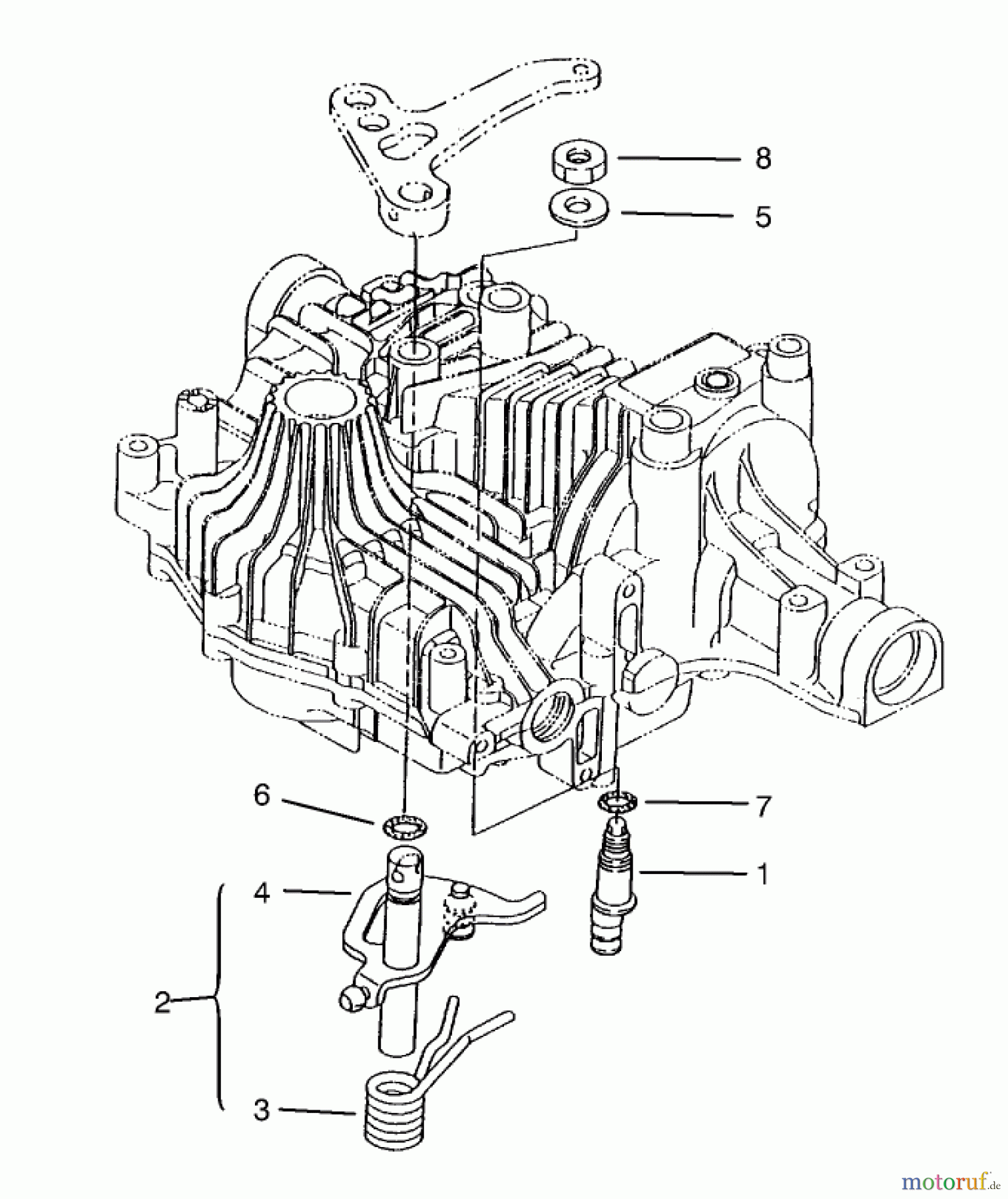  Toro Neu Mowers, Lawn & Garden Tractor Seite 1 72104 (267-H) - Toro 267-H Lawn and Garden Tractor, 1998 (8900600-8999999) N-CENTERING