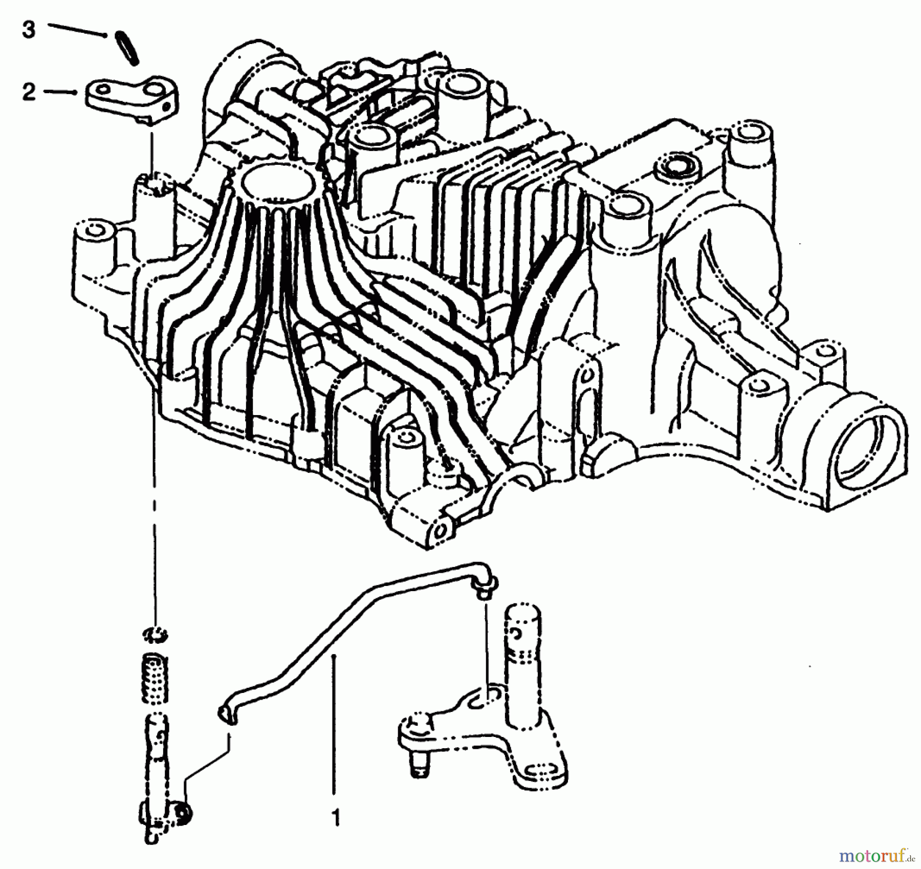  Toro Neu Mowers, Lawn & Garden Tractor Seite 1 72102 (269-H) - Toro 269-H Lawn and Garden Tractor, 1996 (6900001-6999999) BYPASS RETURN