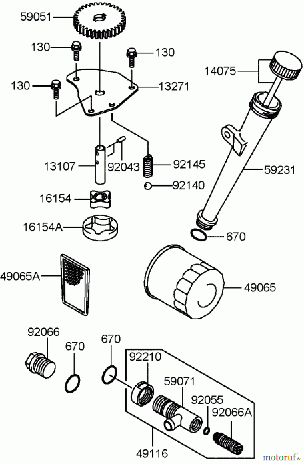  Toro Neu Mowers, Lawn & Garden Tractor Seite 1 72202 (419XT) - Toro 419XT Garden Tractor, 2004 (240000001-240999999) LUBERICATION EQUIPMENT ASSEMBLY  KAWASAKI FH580V-BS06