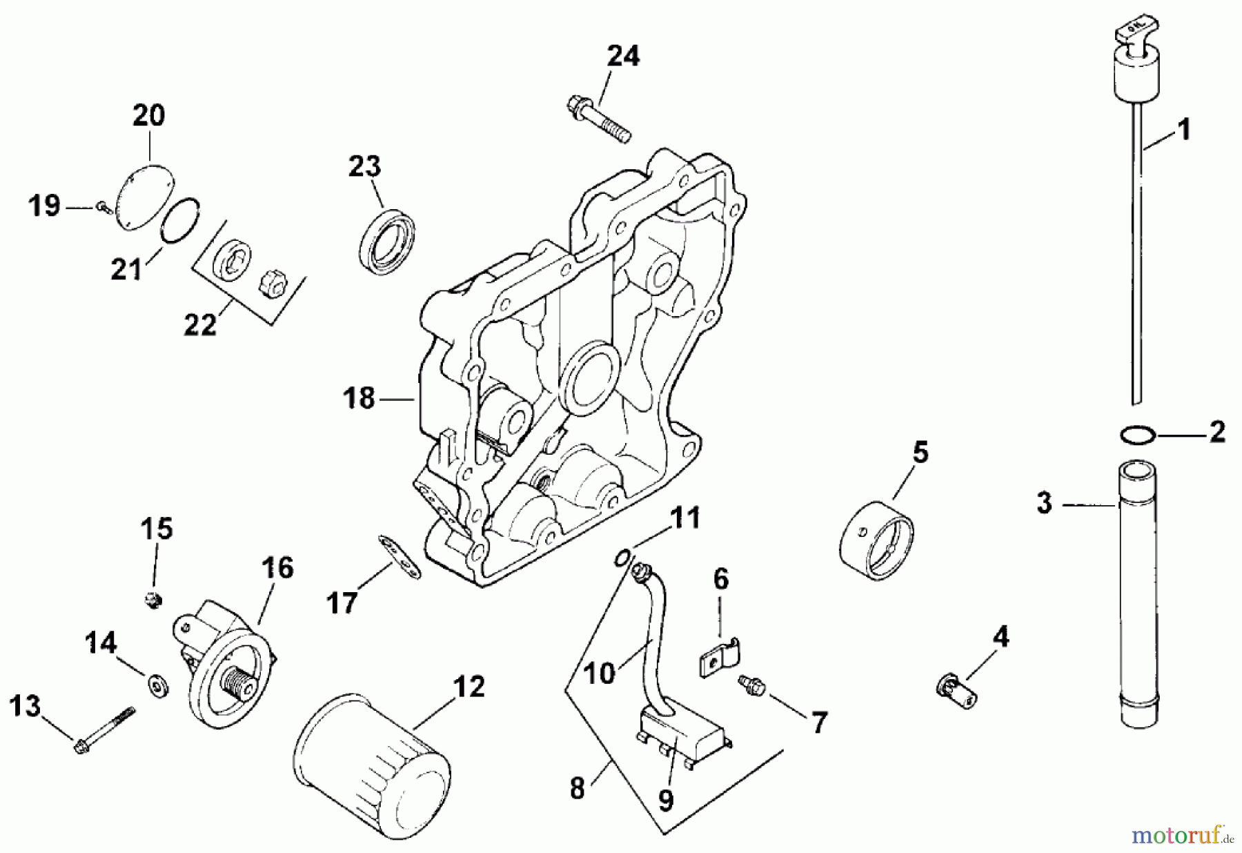  Toro Neu Mowers, Lawn & Garden Tractor Seite 1 73429 (312-8) - Toro 312-8 Garden Tractor, 1999 (9900001-9999999) OIL PAN/LUBRICATION (MODEL 73429 ONLY)